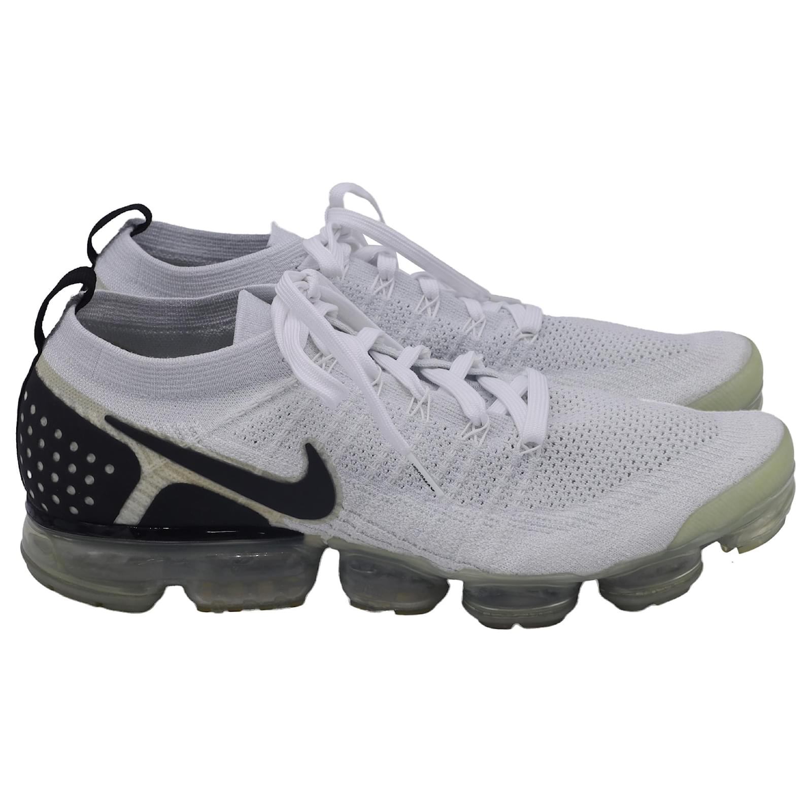 nike air vapormax flyknit 2 white men