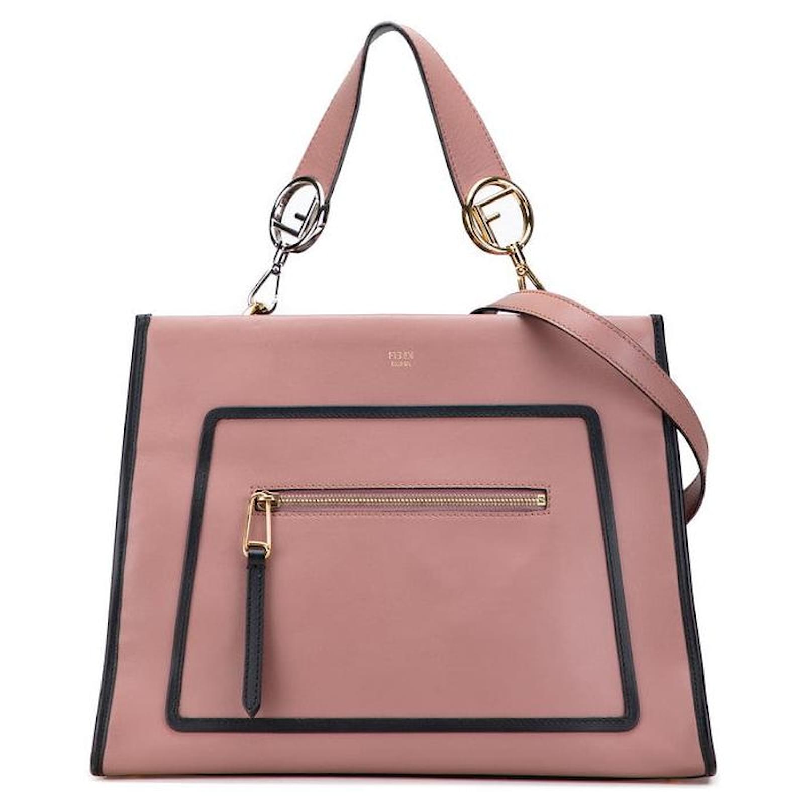 Fendi Runaway Leather 2way Bag (Sold) - Joli Closet Fendi Runaway Leather 2way Bag (Sold) - Joli Closet
