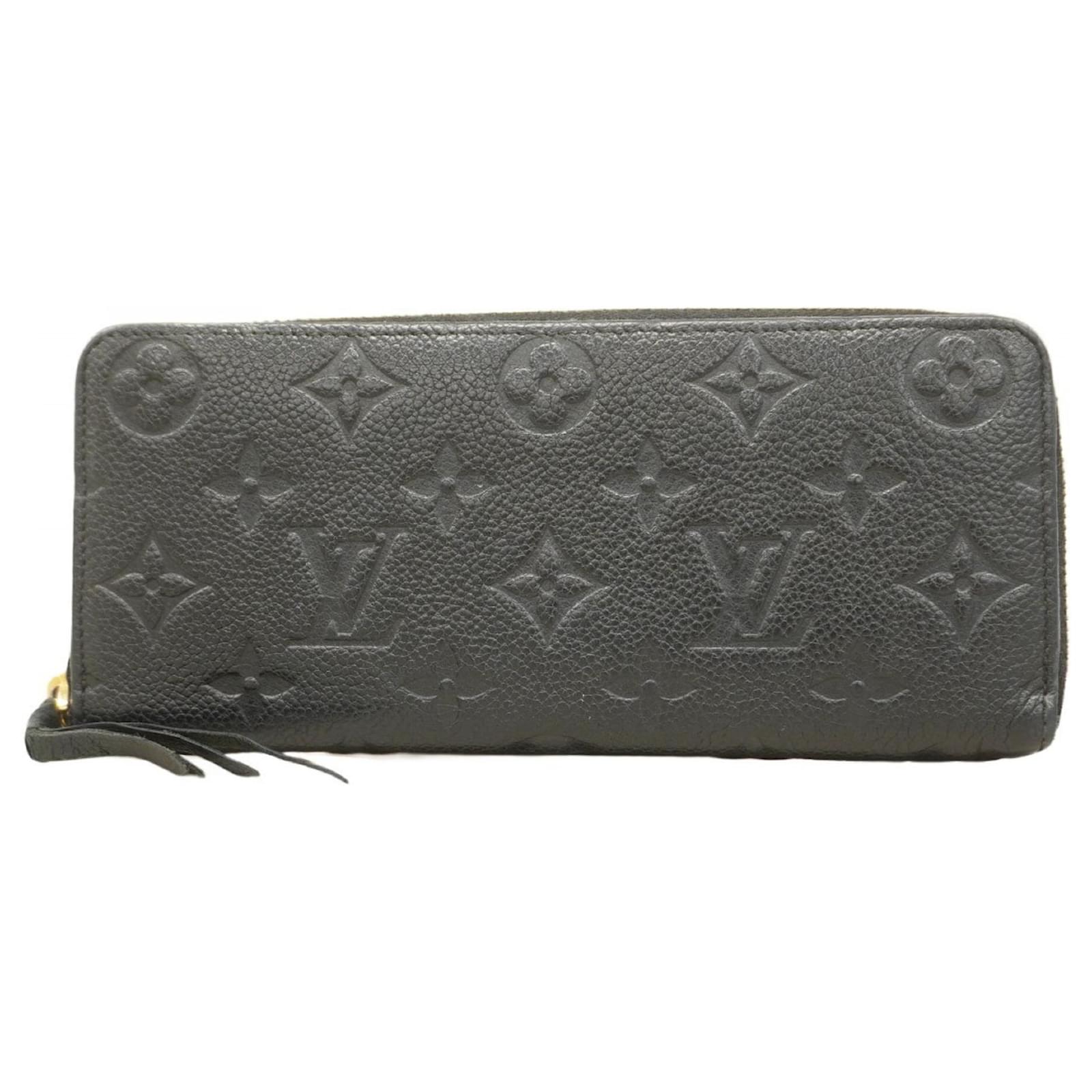 Louis Vuitton Monogram Empreinte Portefeuille Clemence Long Wallet