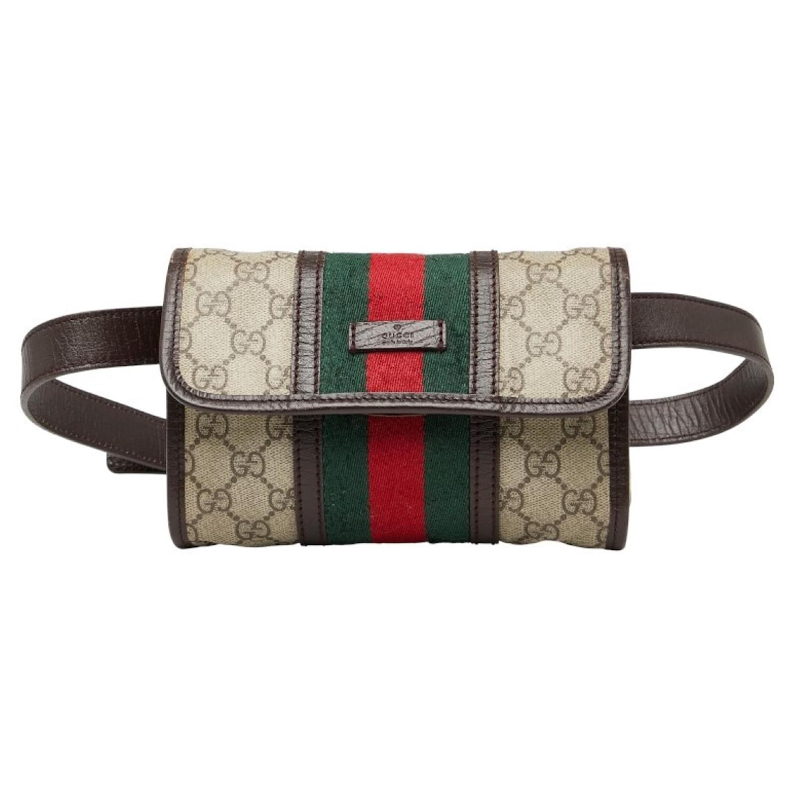 Gucci Sherry Line GG Supreme Sling Bag Multiple colors Beige