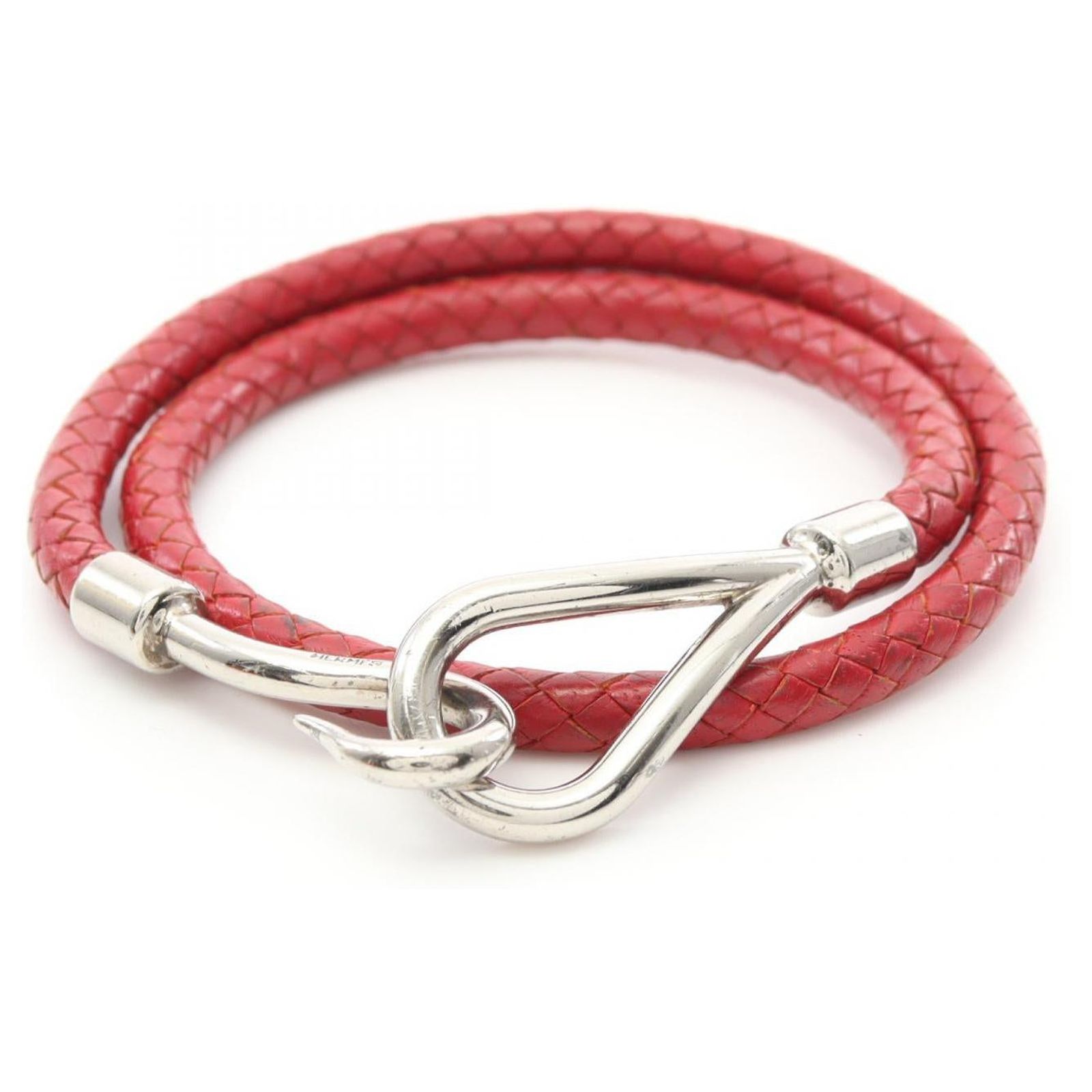 HERMES Leather Choker Blacelet ヘラクリード Hermes Bracelet Choker 