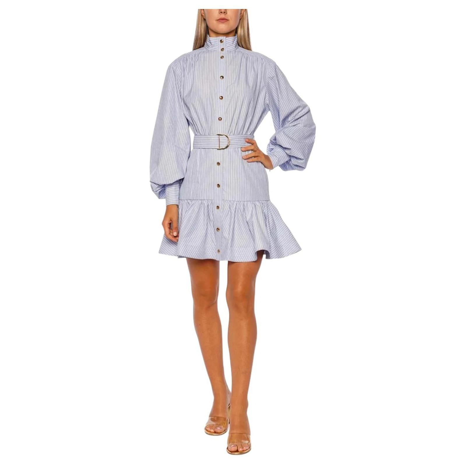 princess polly baby blue dress Women's Tulsi Utility Midi Shirtdress