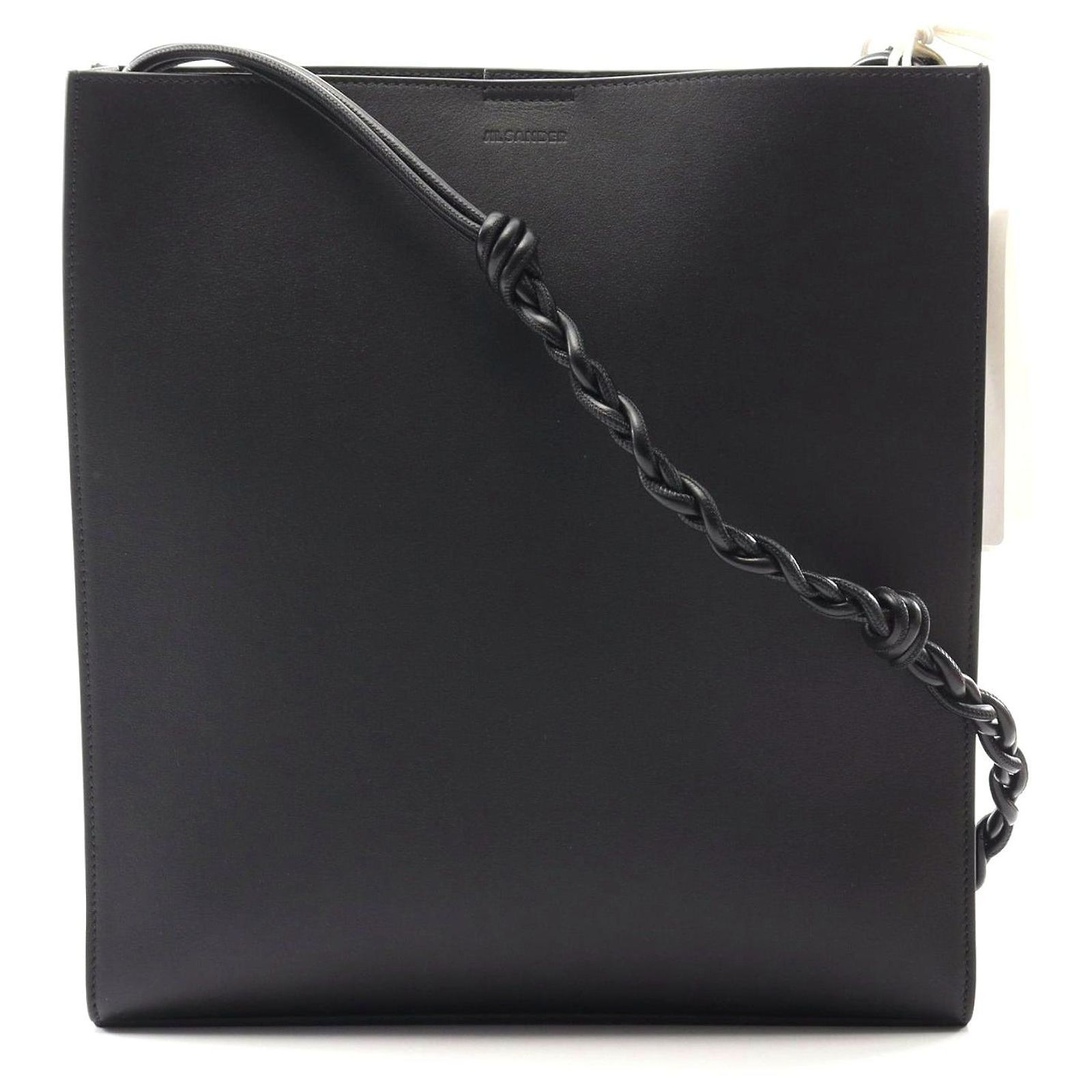Jil Sander Tangle Medium Leather Shoulder Bag (Sold) - Joli Closet
