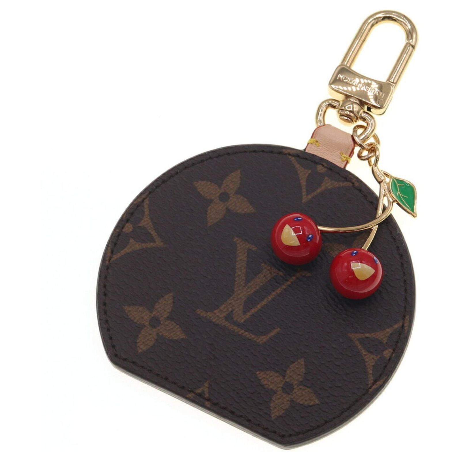 Louis Vuitton Bag Charm - LV×TM Mini Mirror in Cherry Red Monogram