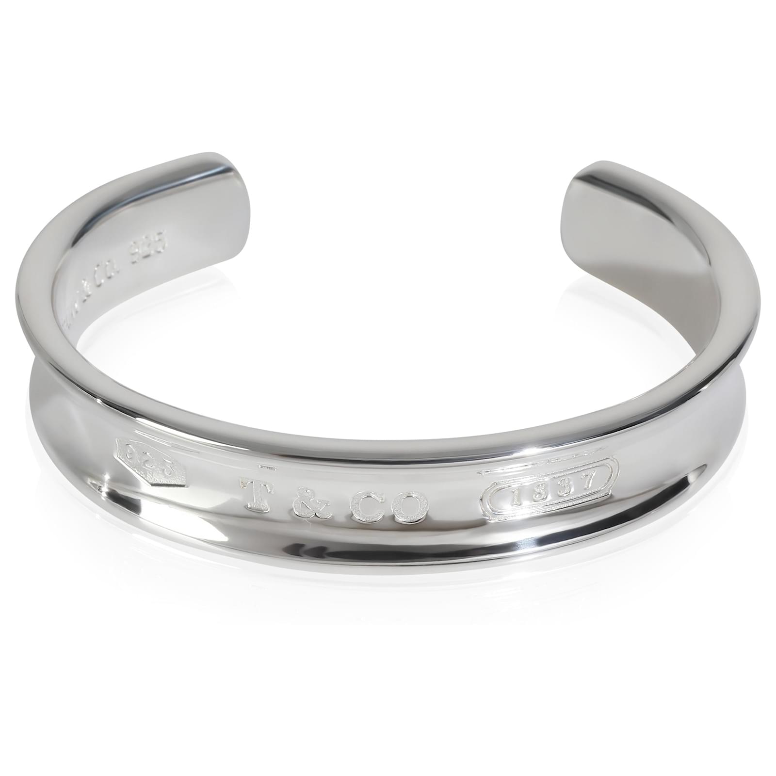 Tiffany Sterling Silver 1837 Cuff Bracelet