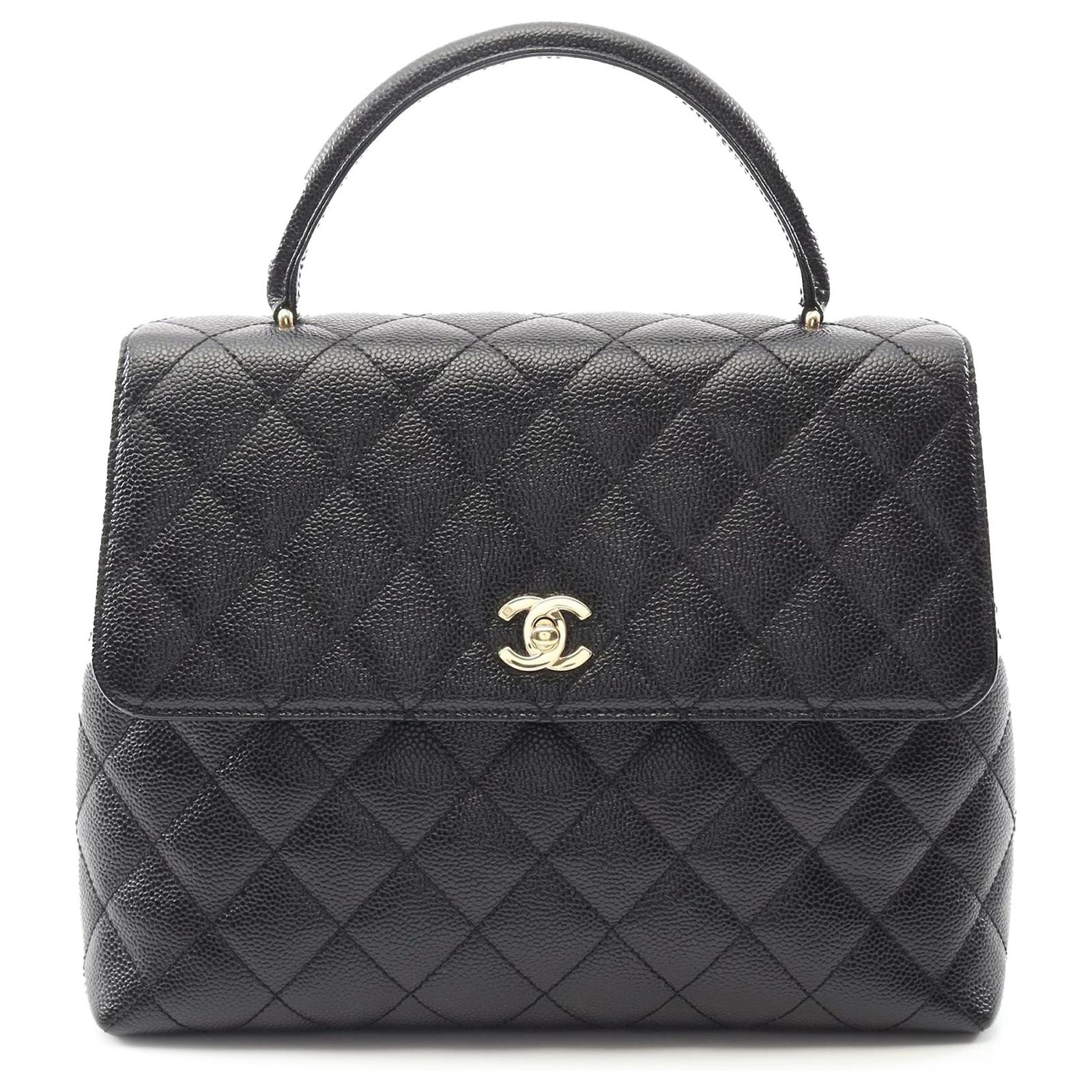 chanel-black-cc-quilted-caviar-kelly-top-handle-bag-leather-ref-2561728