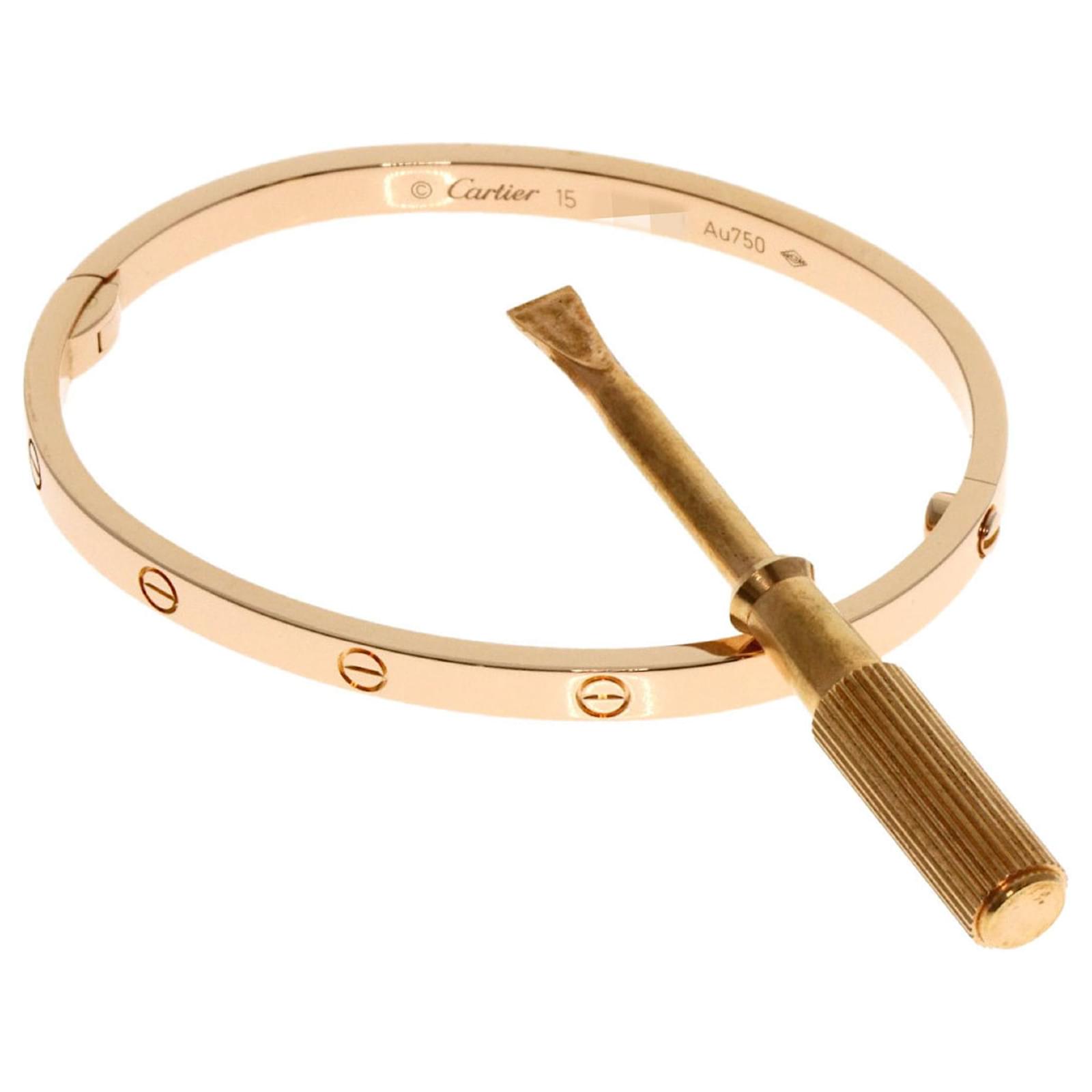 Cartier Love Bracelet SM with Screwdriver Pink Joli