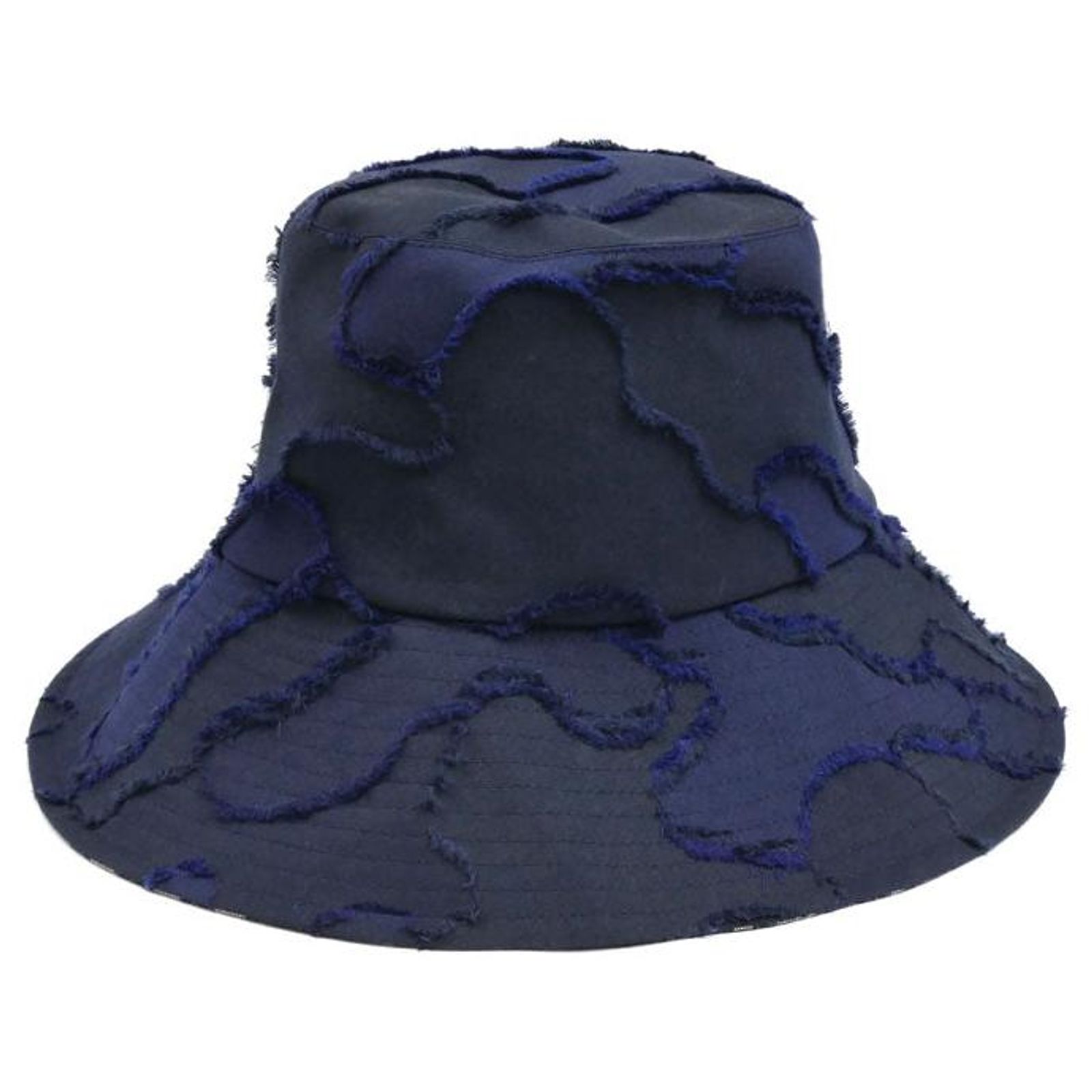 クリスチャンディオール スポーツ 良品 天然コットンメッシュ ベレー帽 ネイビー Christian Dior Dior Oblique Hat Bucket Hat Blue Cotton ref.2569033