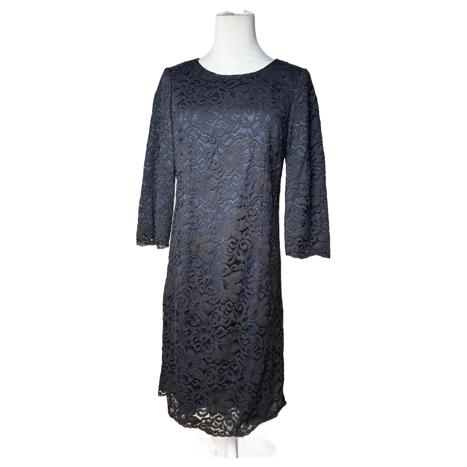 courreges blue dress Courreges Short Sleeve Mini Shift Dress Blue Wool Size 8