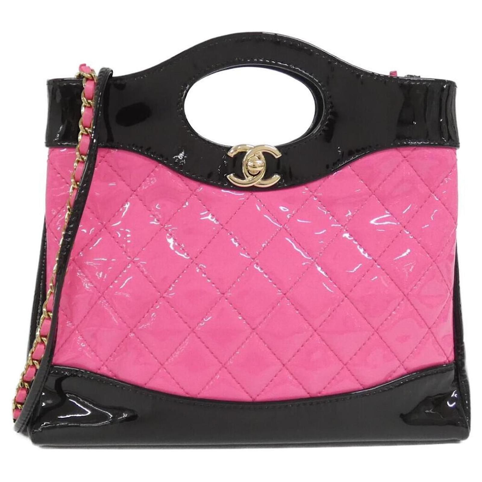 Chanel 31 Line AS4133 Handbag Black Pink ref.2571318 - Joli Closet