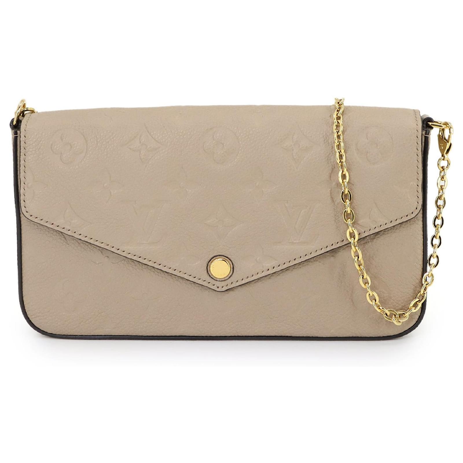 Pochette Felicie en Monogram Empreinte de Louis Vuitton avec