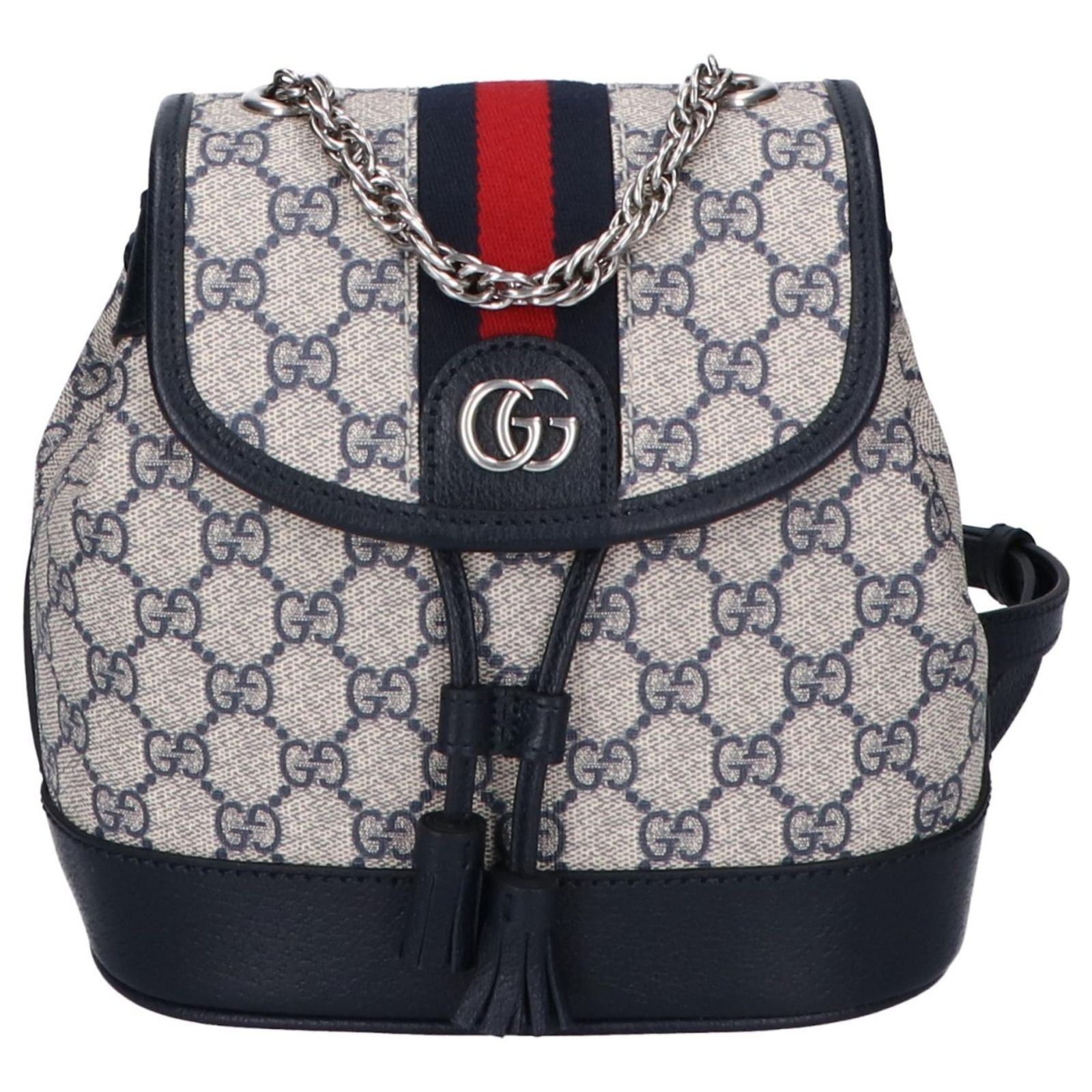 GUCCI 795221 Ophidia GG Supreme Mini Backpack Navy blue  display picture 2
