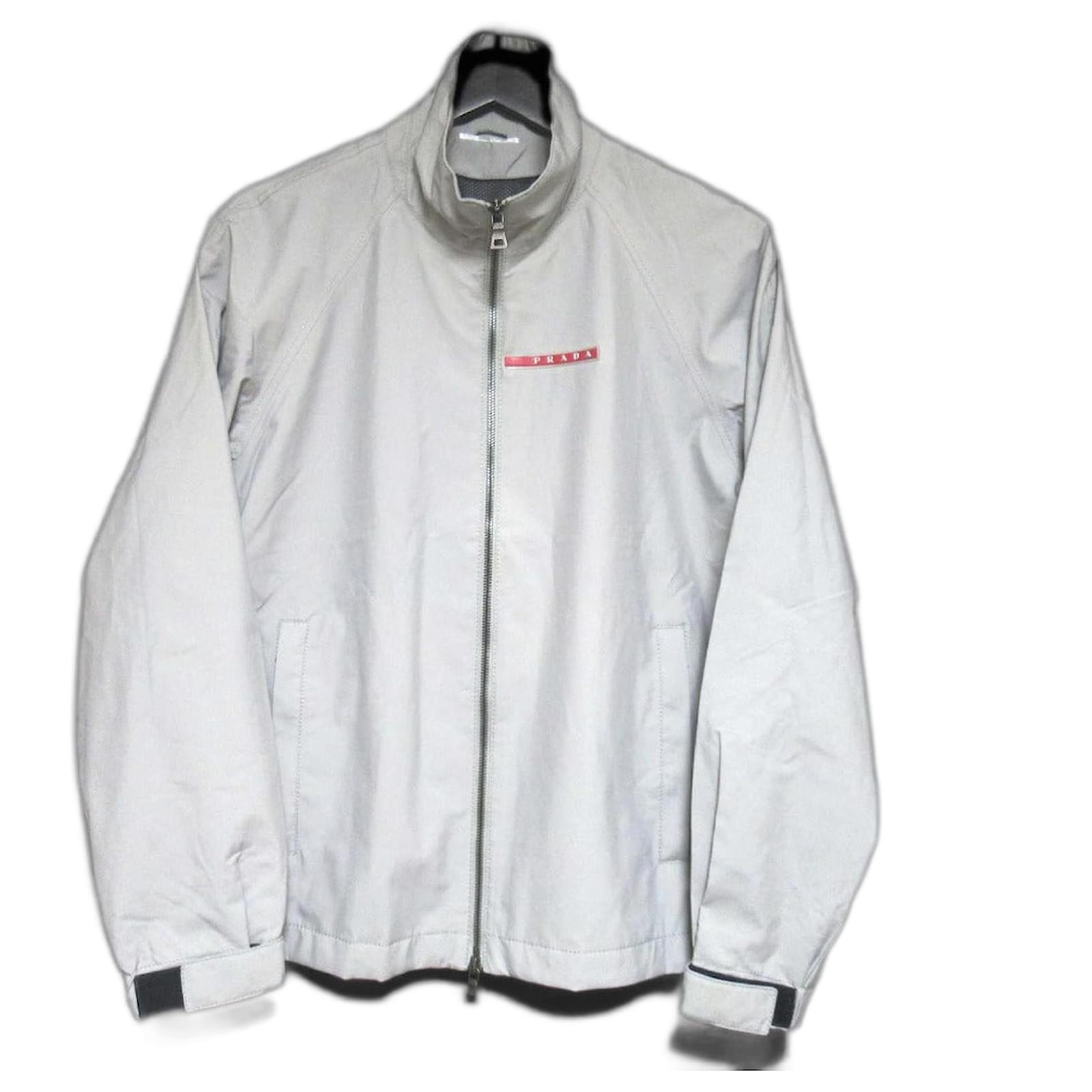 ジャケット・アウター PRADA sport GORE-TEX jacket SVG146 Prada Sport GORE-TEX Jacket Grey ref.JC2584372 (Sold) - Joli Closet