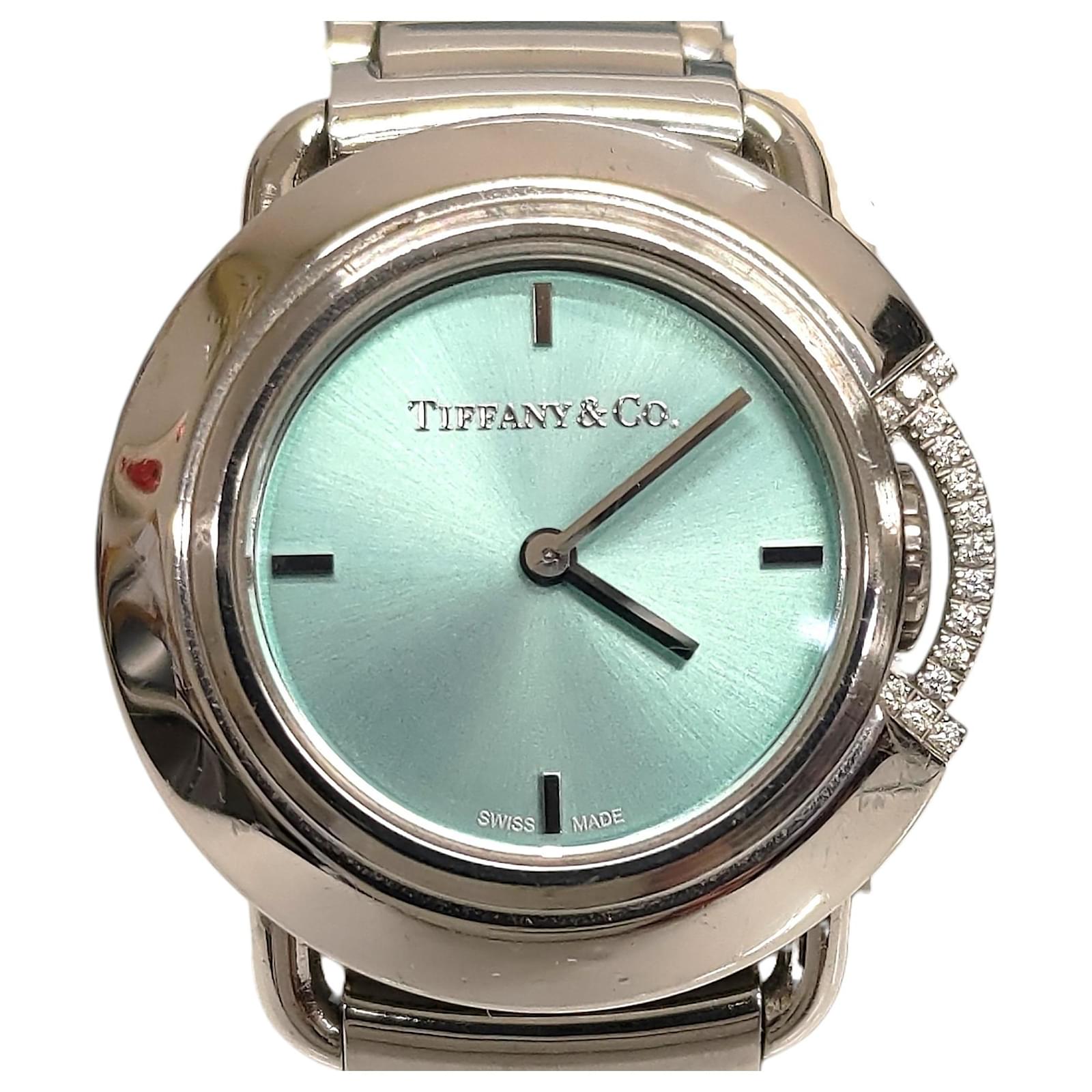 Stainless Steel Tiffany And Co Limited Edition Tiffany T Watch