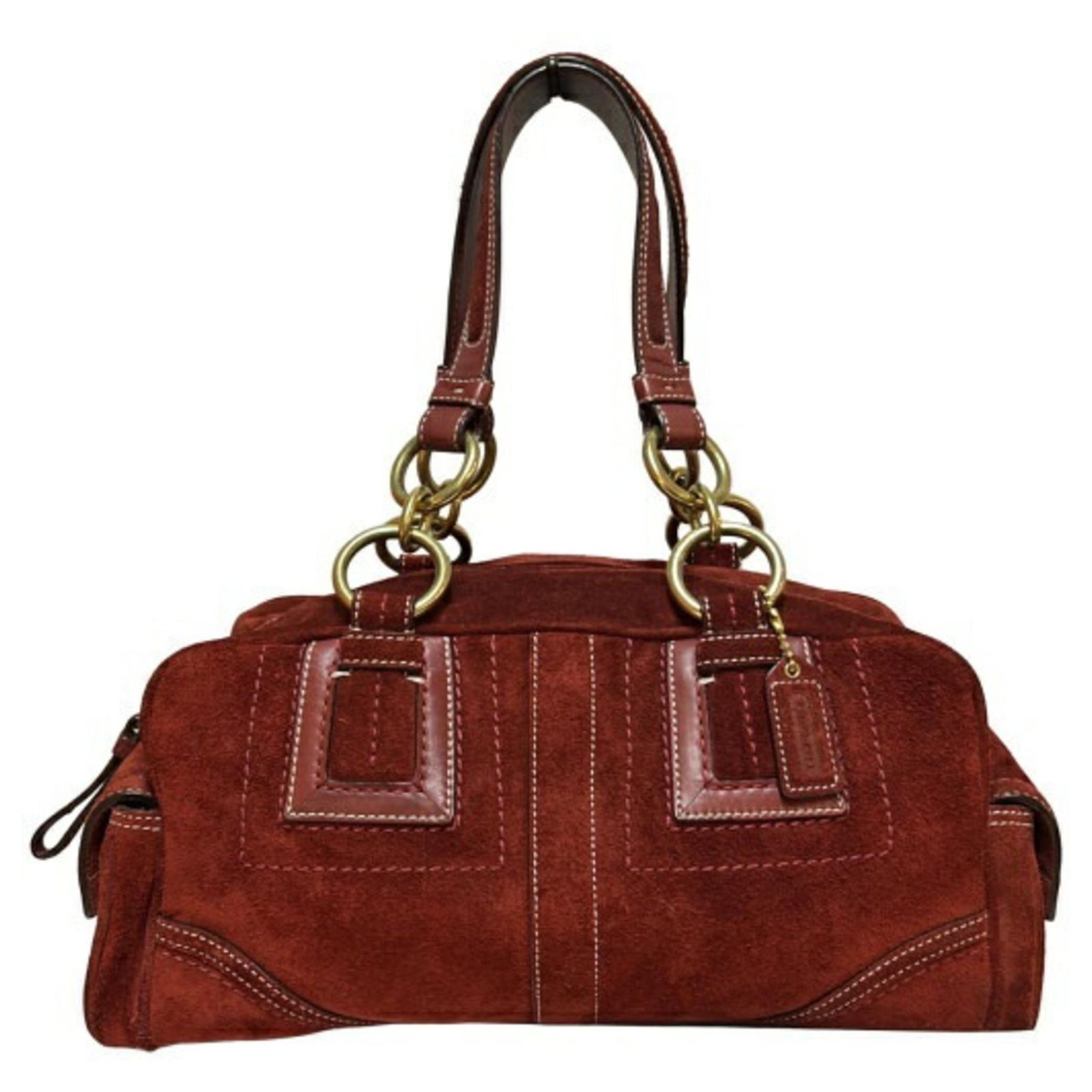 COACH Mia Soho Y2K Red Suede Handbag ref.JC2593113 (Sold) - Joli 