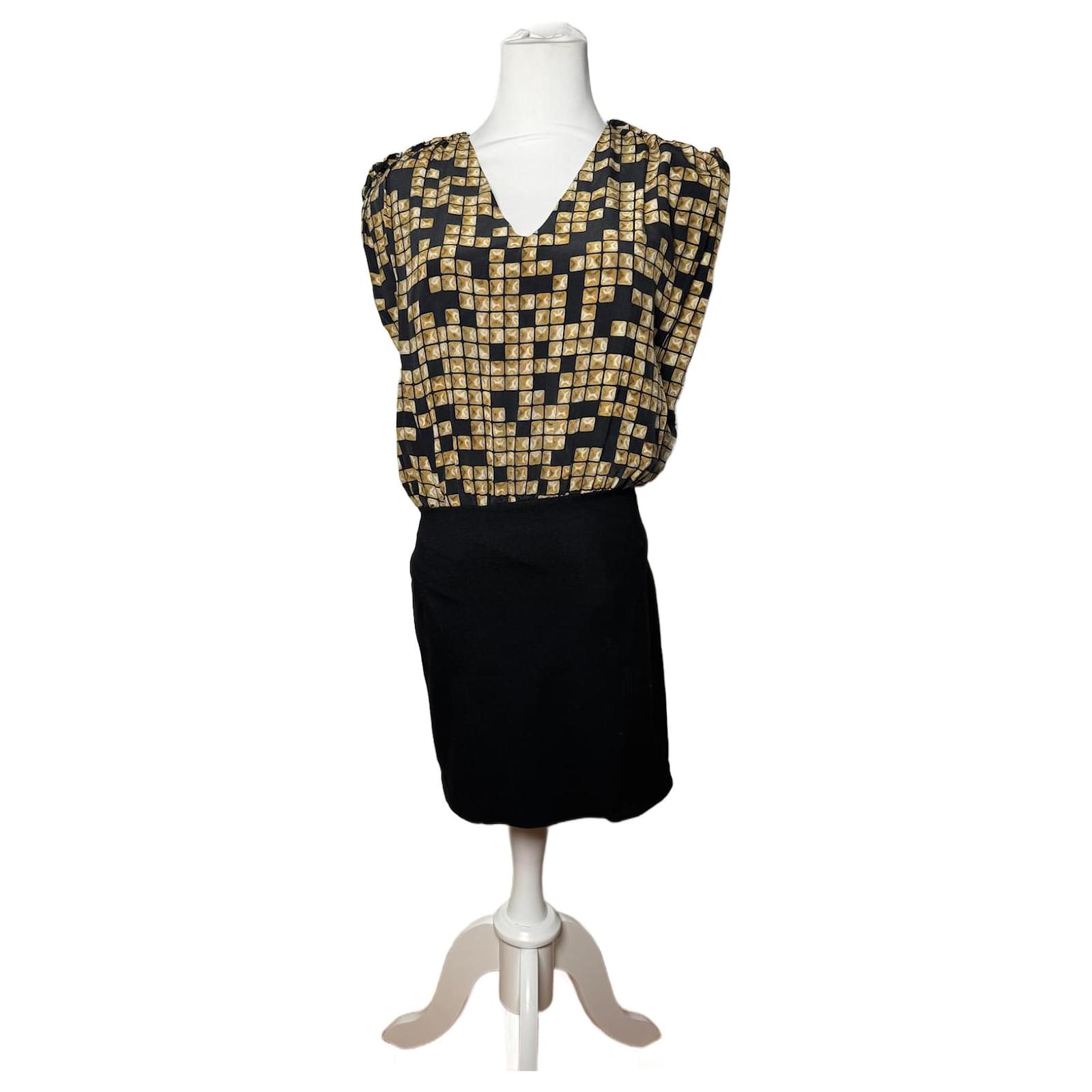 slim fit dress slacks Marysia Strapless Metallic Floral Midi Dress main image 0