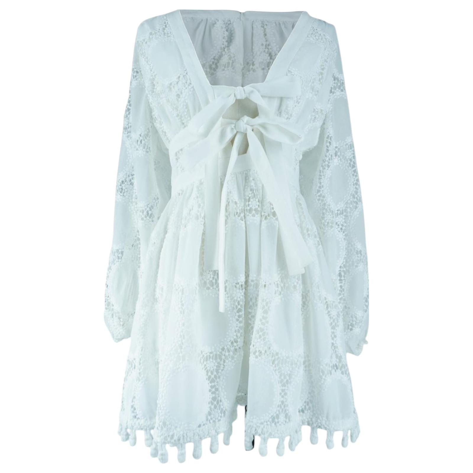 rebecca vallance lace dress Rebecca Vallance Gabriella Spot Lace Dress - Black main image 0