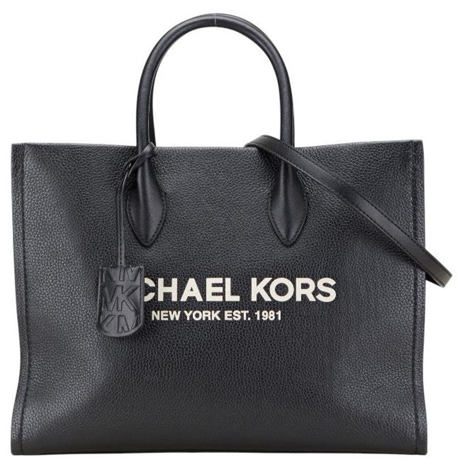 Michael Kors Leather 2way Tote Bag Black ref.2608583 - Joli Closet