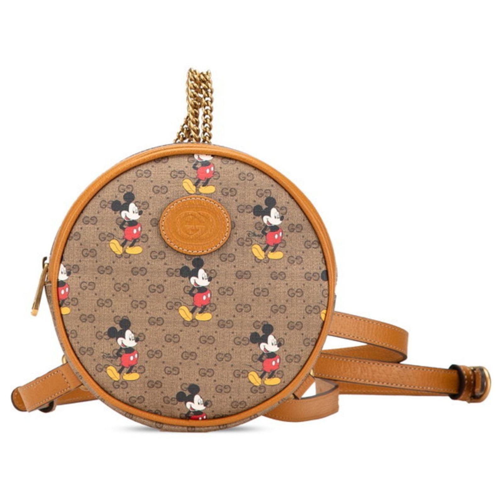 Louis Vuitton x Disney Mickey Print Mini GG Supreme Backpack 