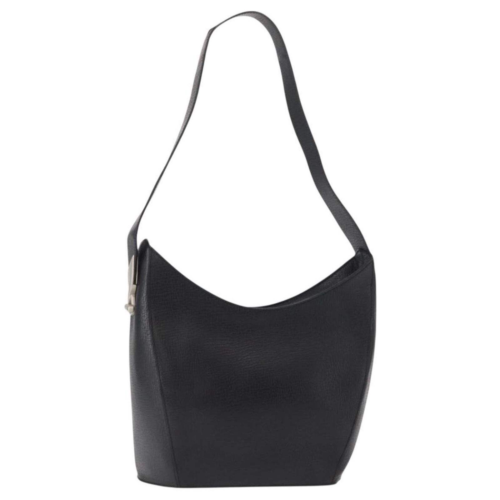 Loewe Vintage Shoulder Bag Leather Black ref.2613965 - Joli Closet