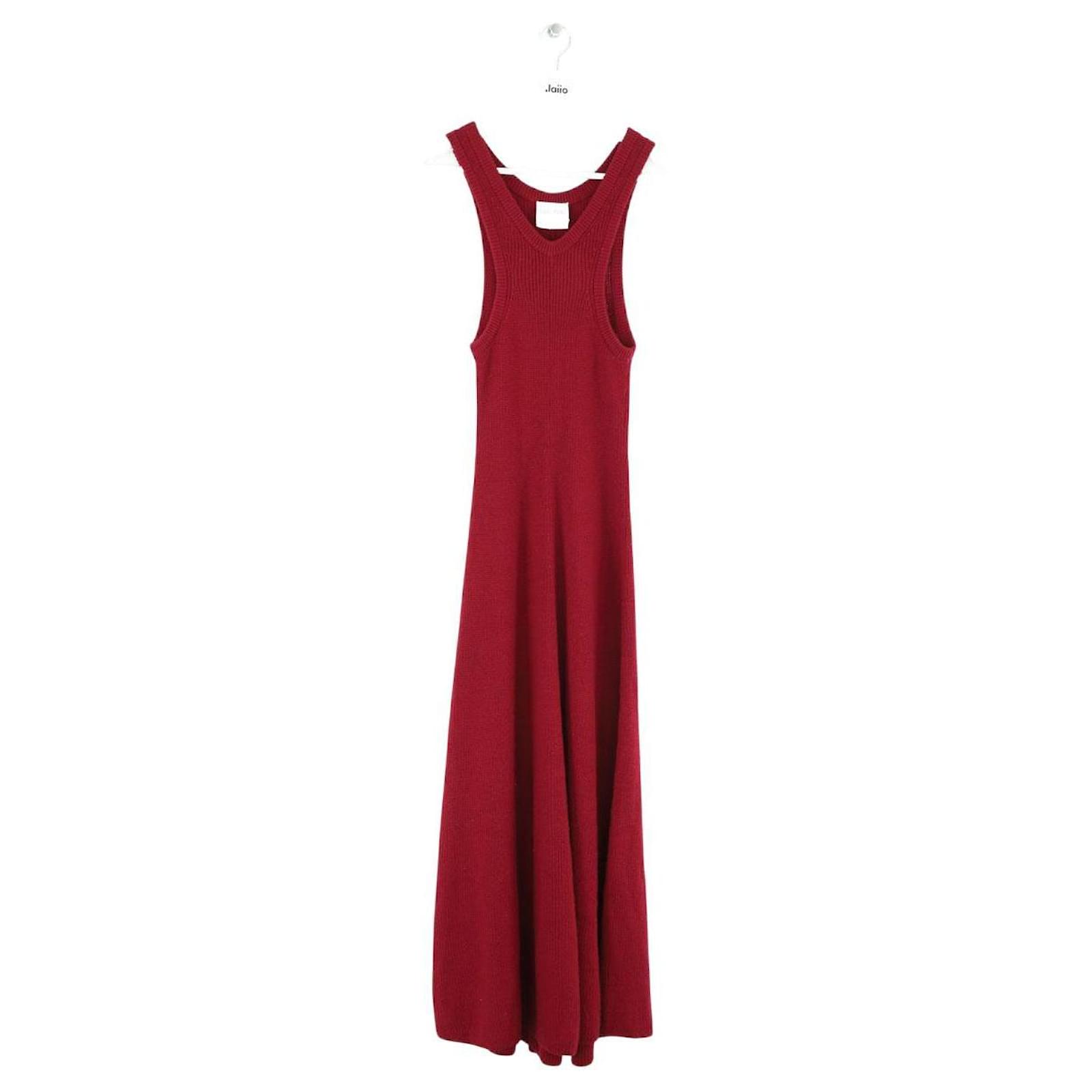 open lace back dress STRONG STRONG Red Taffeta Long Dress 13579 main image 1