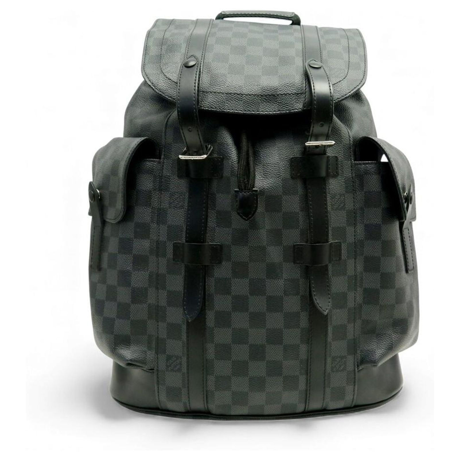 Louis Vuitton Damier Graphite Christopher MM N41379 Backpack Christopher MM Damier Graphite Canvas - Travel | LOUIS VUITTON main image 2