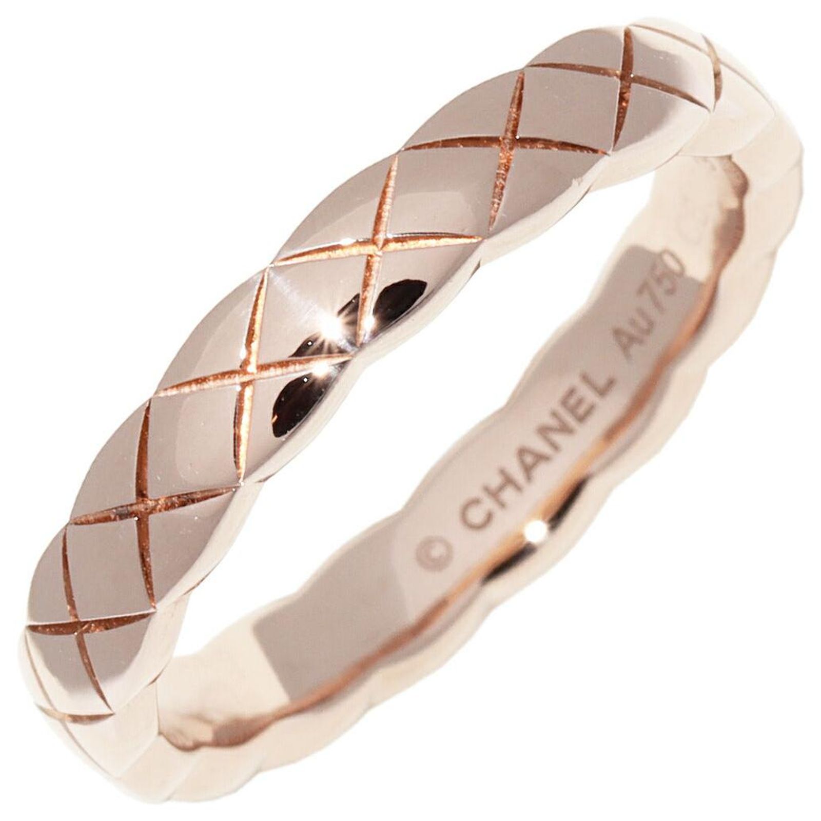 Chanel Coco Crush Ring Mini Model Golden Metallic ref.2622204 - Joli Closet