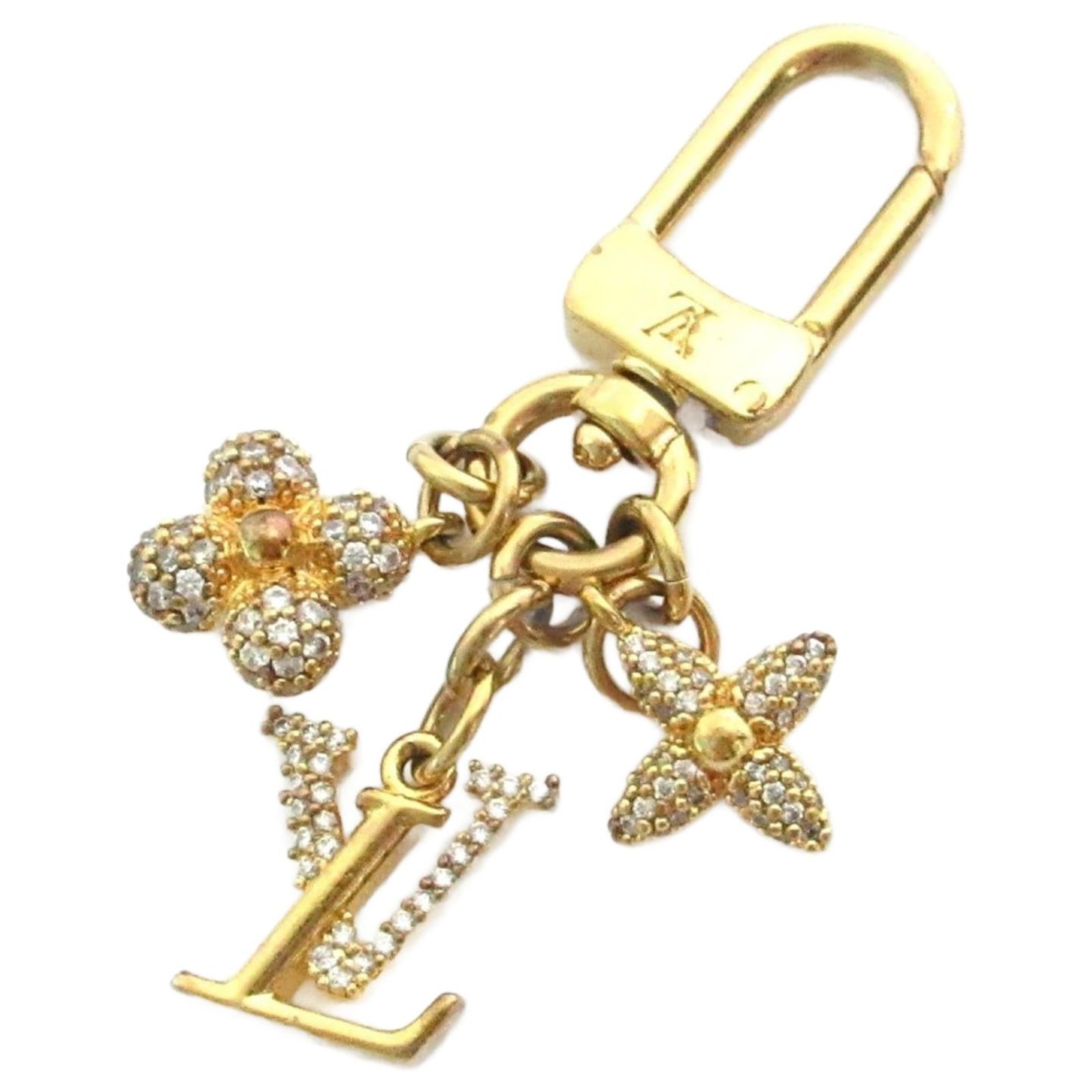 Louis Vuitton Micro Charm LV Iconic Keychain Golden ref.2632856 - Joli ...