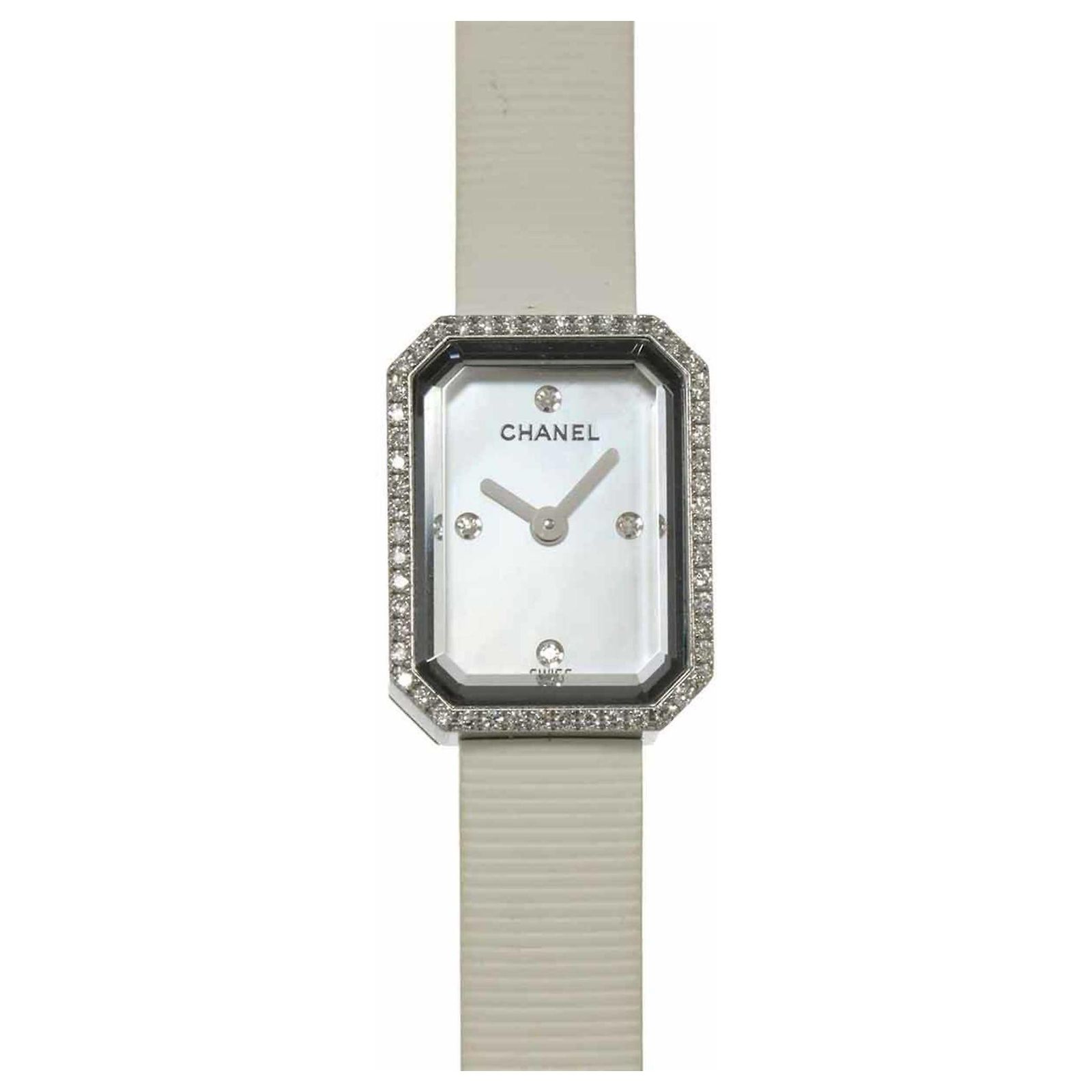 Chanel Premiere Diamond Bezel Watch White Shell Quartz PREMIÈRE Ceramic Watch White Ceramic & Steel - H2132 | CHANEL main image 2