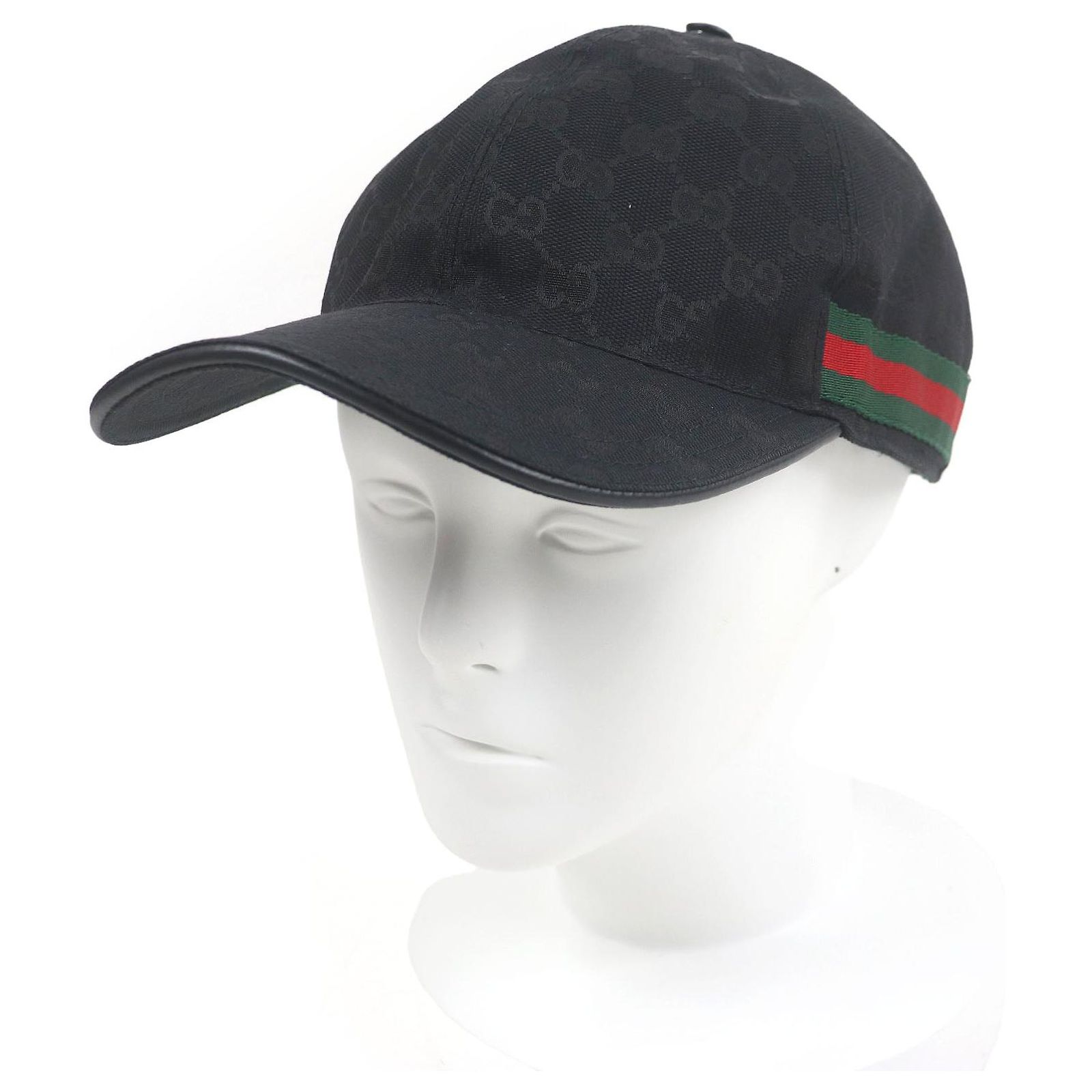 Gucci GG Canvas Cap Black ref.2635876 - Joli Closet display picture 1