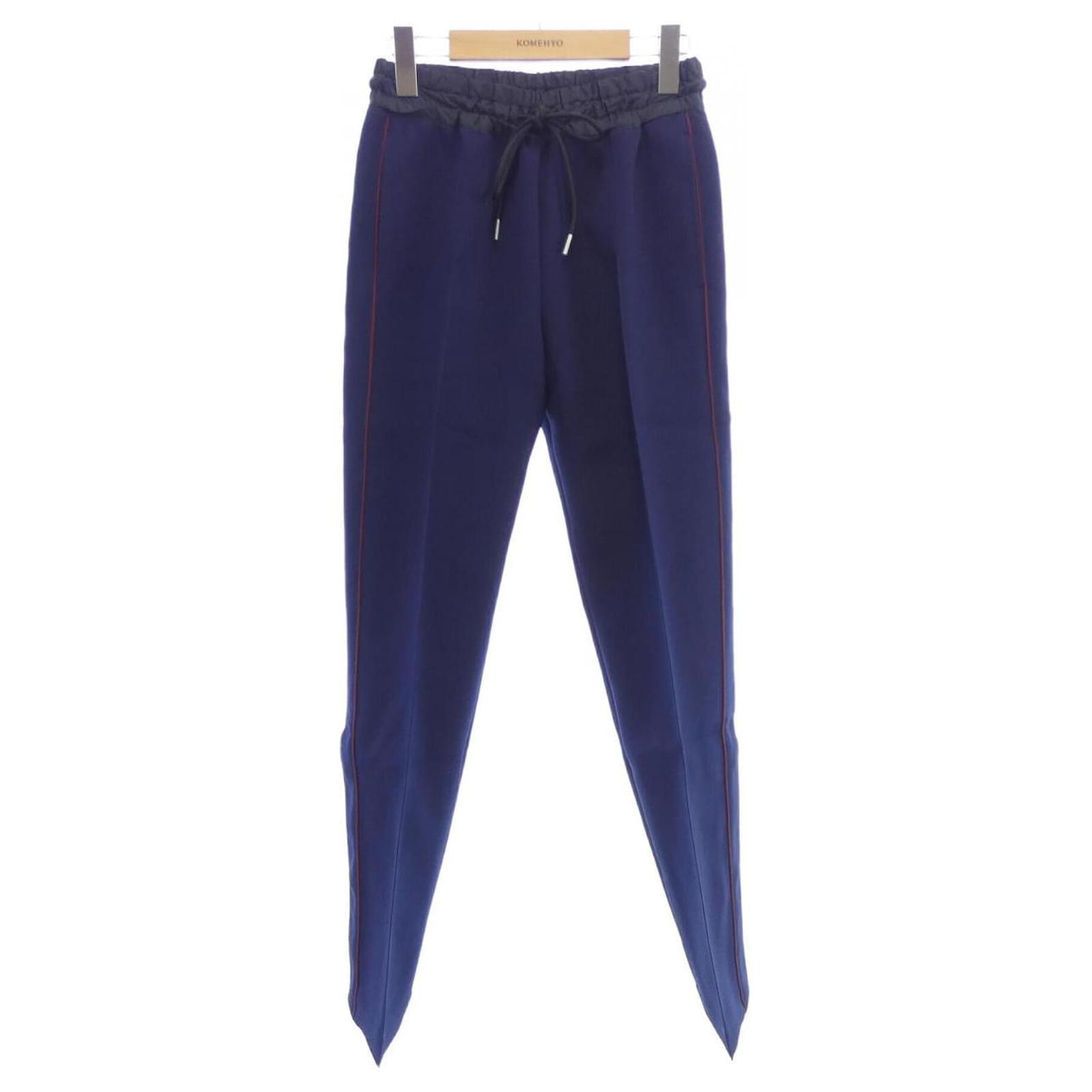 Sacai Pants Blue Navy blue ref.2641249 - Joli Closet