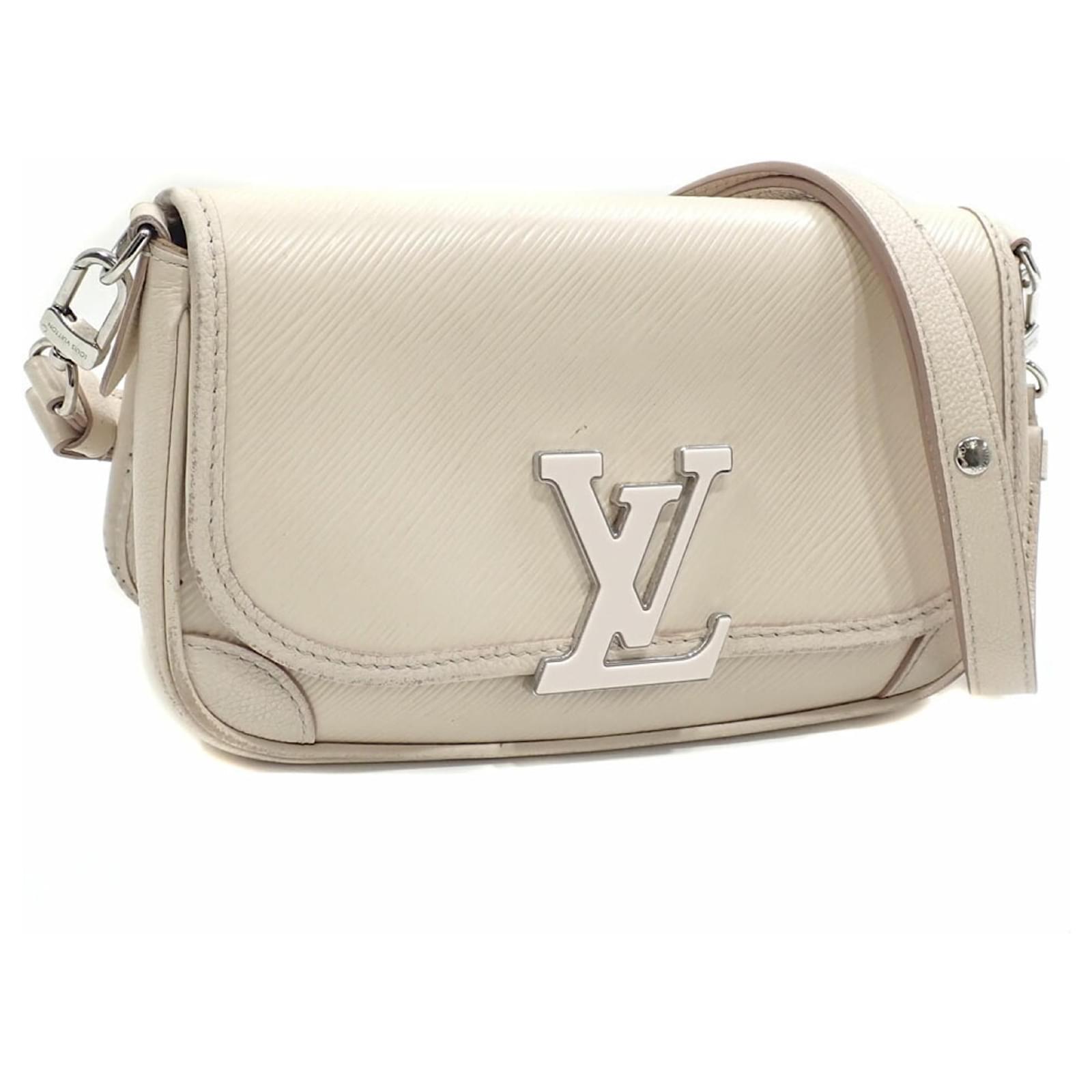 LOUIS VUITTON / ビュシNM_エピ/レザー/WHT Louis Vuitton Epi Bussi NM Shoulder Bag Leather ref.2646384 - Joli