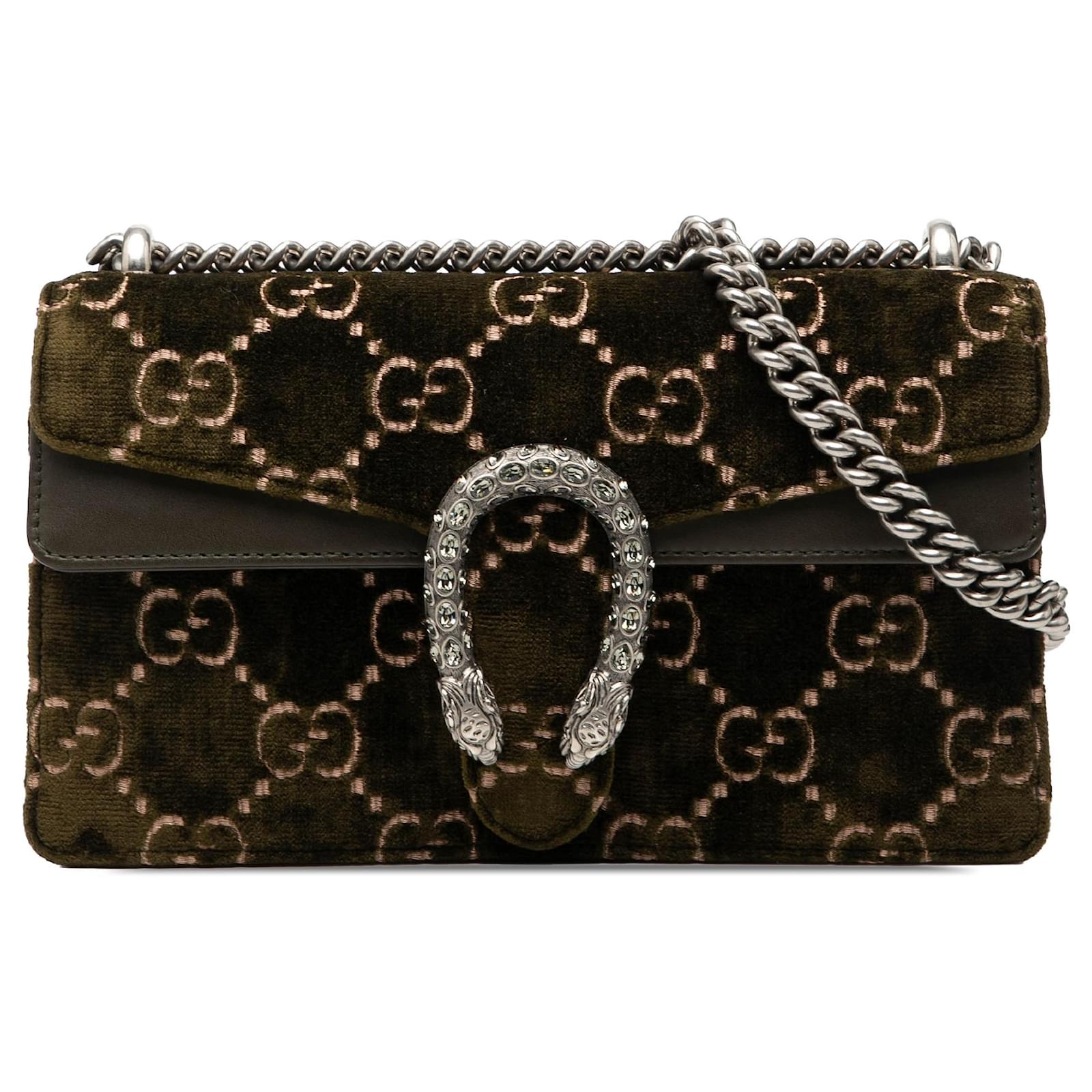 sacs bandouliere sac gucci vert velour