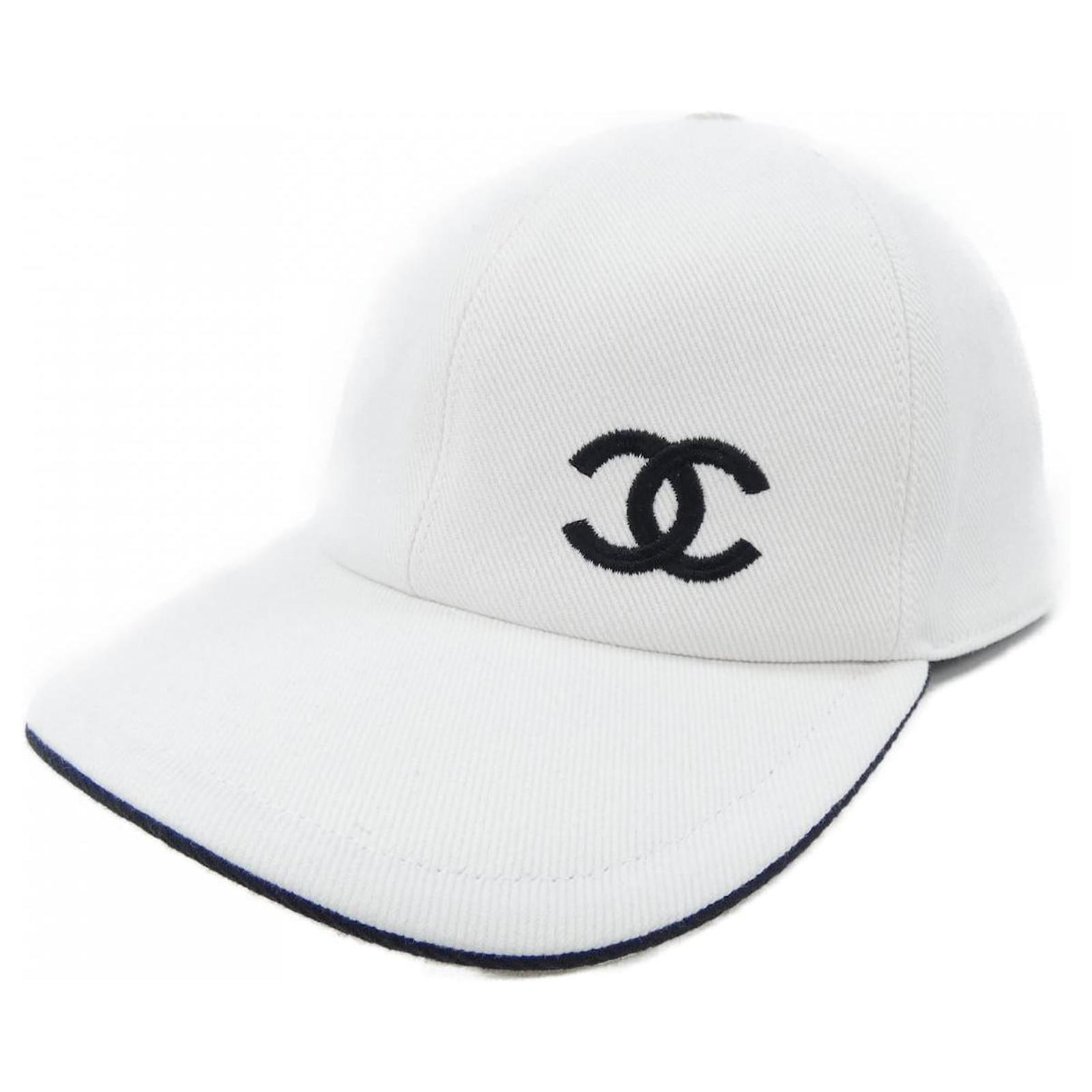 Chanel Cap Cotton Cap White ref.JC2664920 (Sold) - Joli Closet