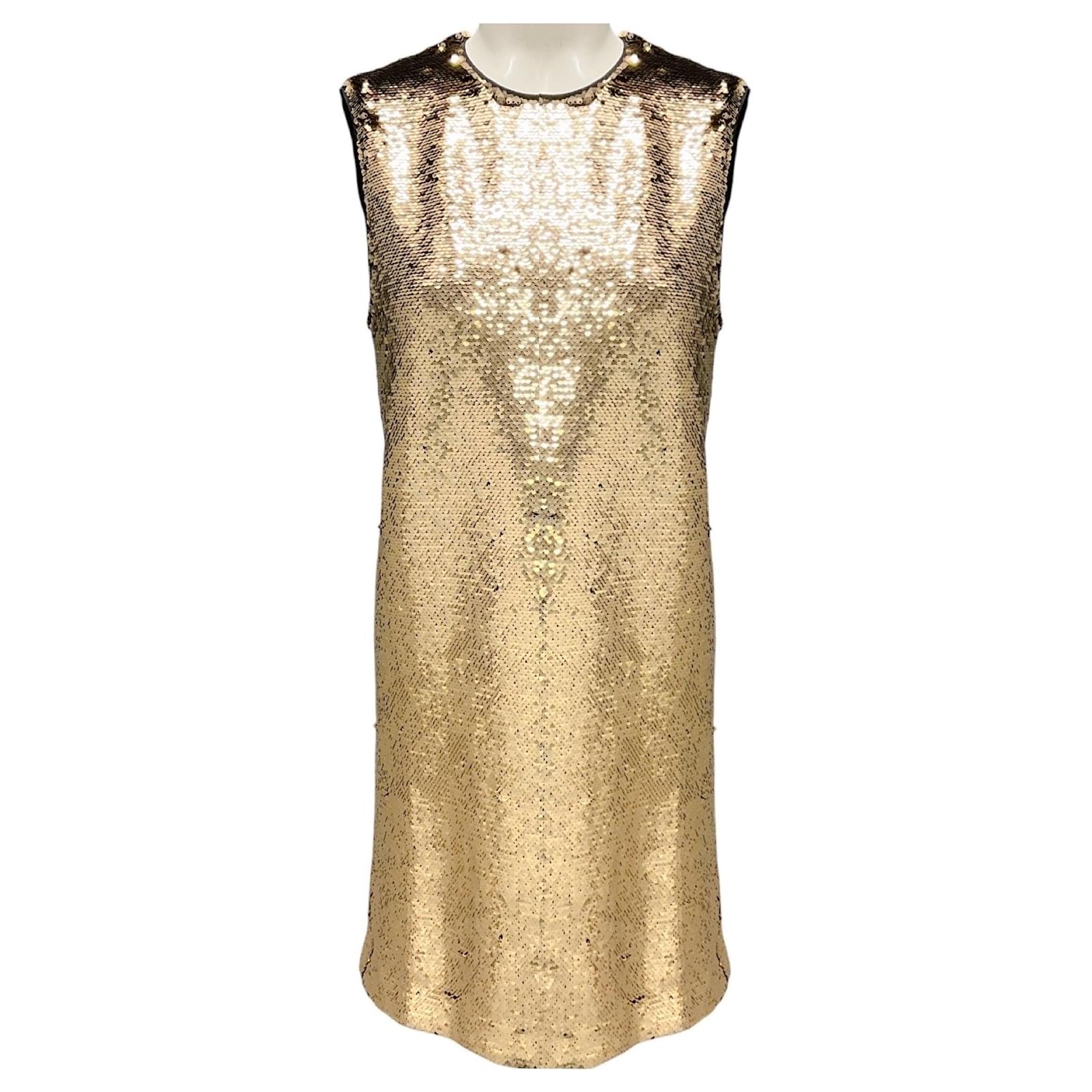 maje gold dress Maje main image 1
