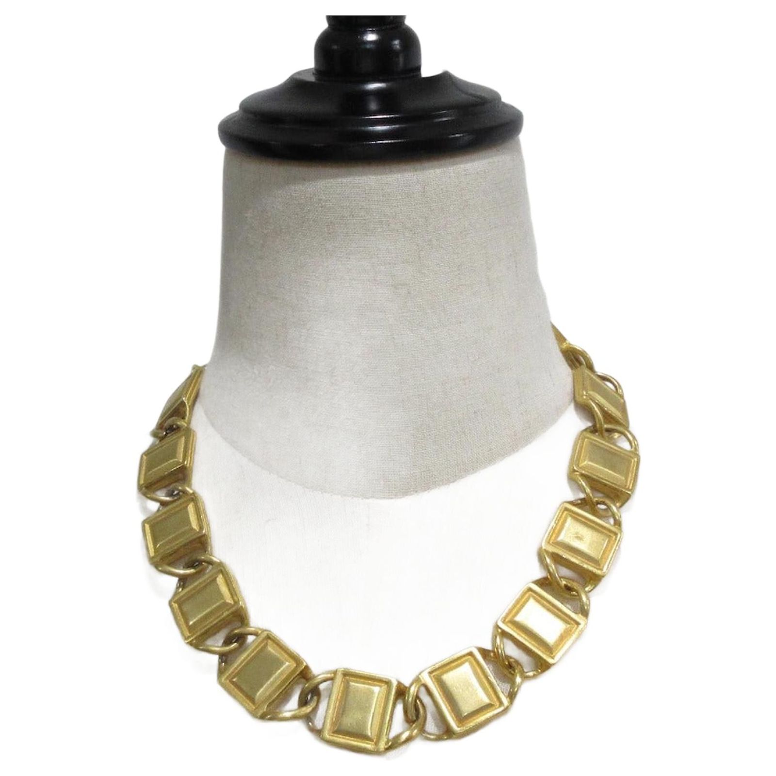 Collier Vintage En Métal Doré - Neuf Avec étiquettes - Marque Générique