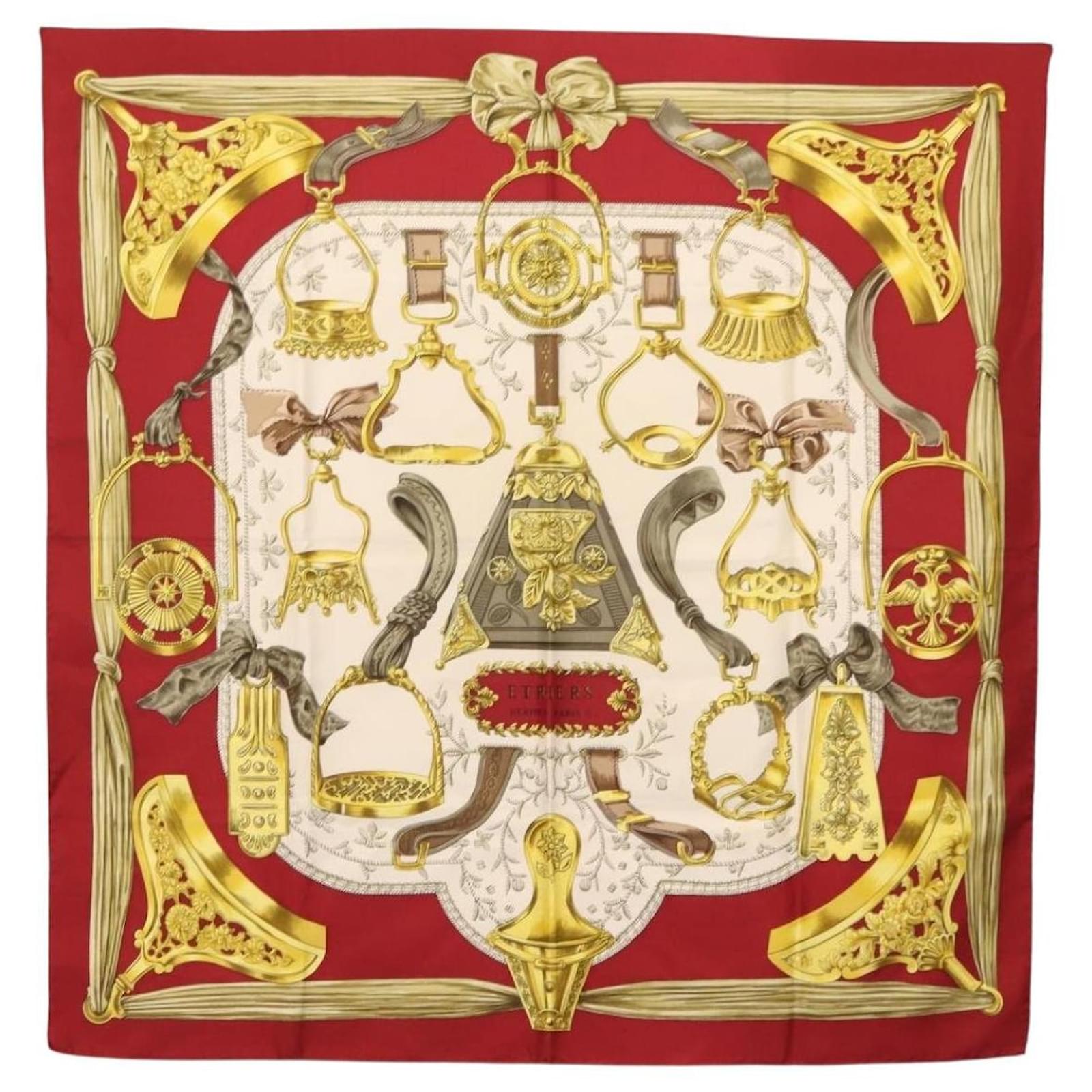 HERMES カレ90 ETRIERS レッド Amazon | [エルメス] エルメス スカーフ カレ90 シルク 大判 ストール