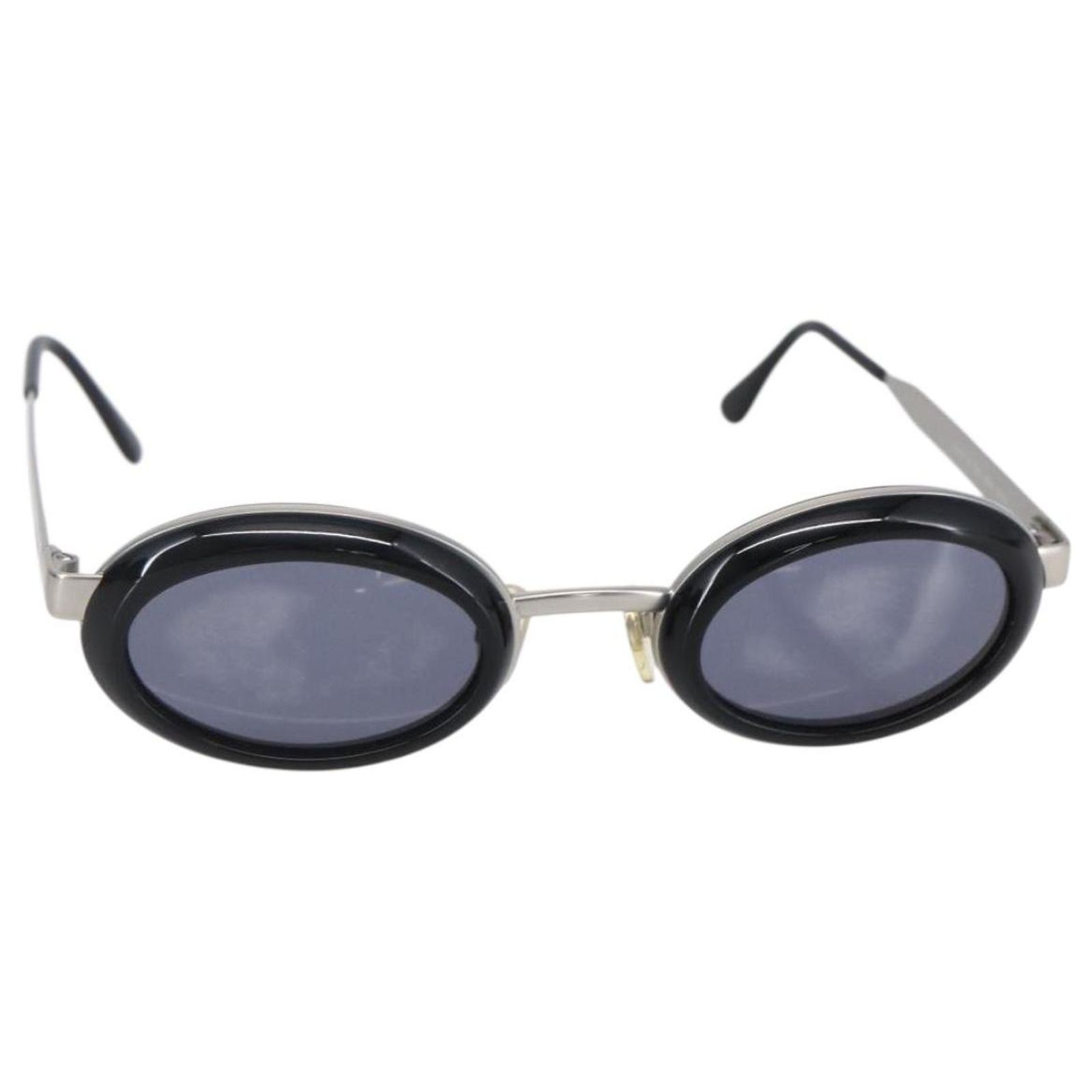 CHANEL Sunglasses plastic Black CC Auth BA7282 ref.2699717 