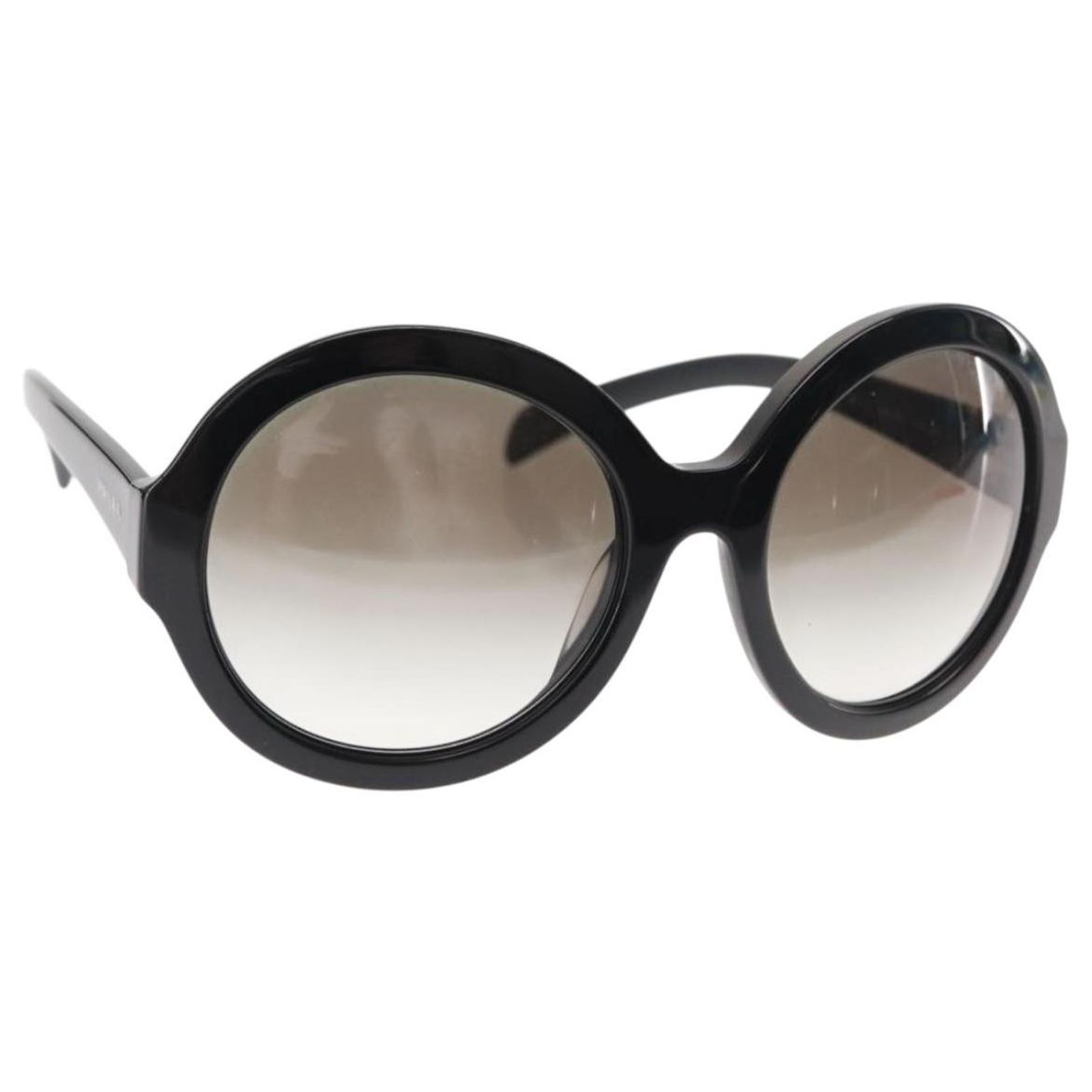 PRADA Sunglasses Plastic Black Auth bs28173 Prada PR B15S 16K731 Sunglasses Black for Woman – LookerOnline main image 4