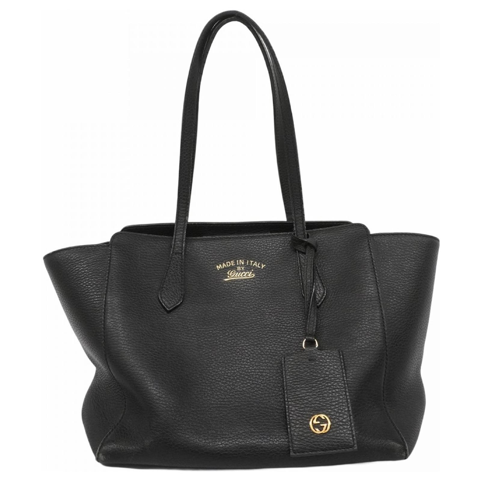 Gucci Black Leather Tote Bag ref.2714734 - Joli Closet