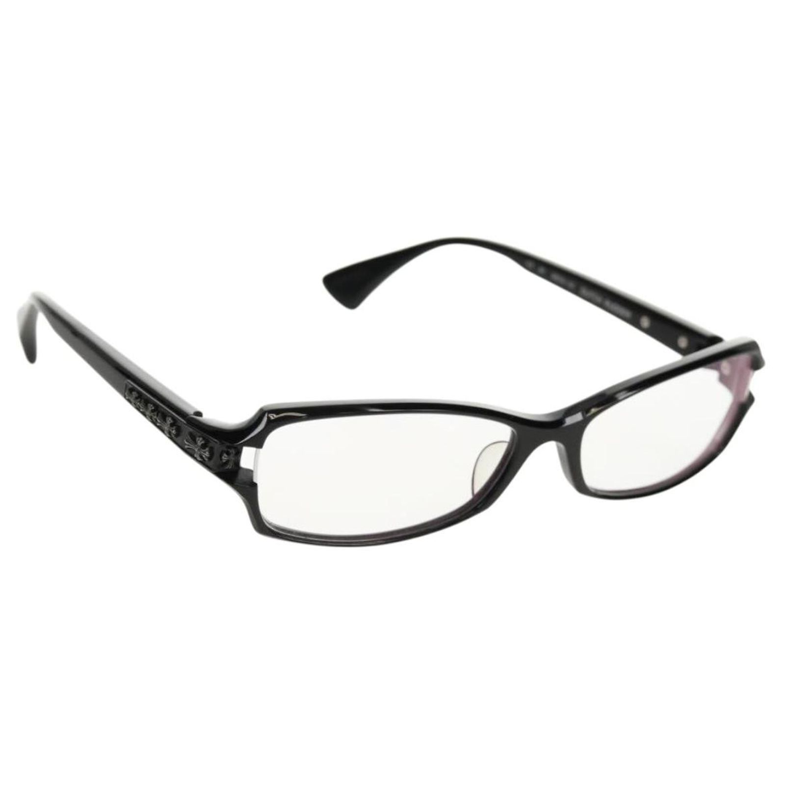 Chrome Hearts DUTCH RUDDER CH Cross Glasses Glasses plastic Black 