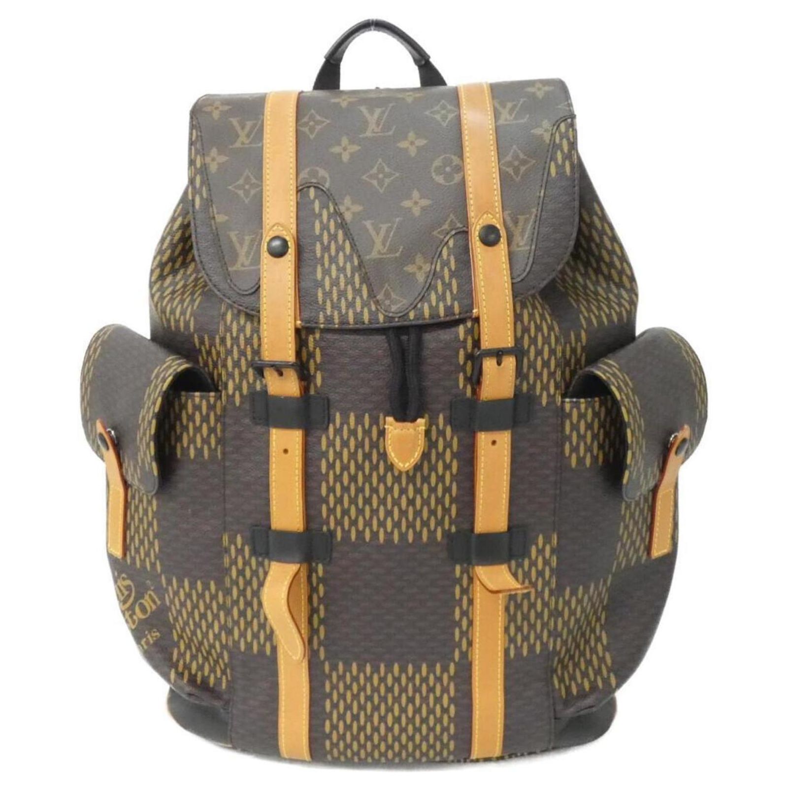 Louis Vuitton Damier Giant Christopher MM Backpack Louis Vuitton Christopher Mm Backpack Damier Pop India  main image 4