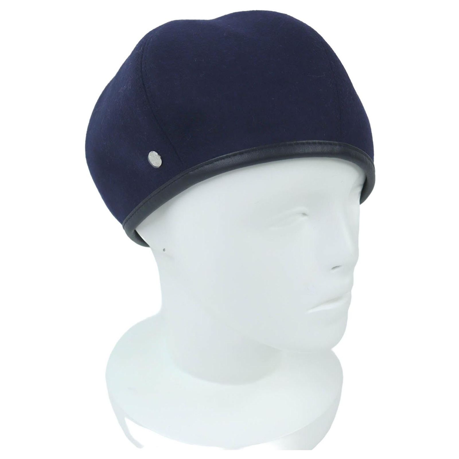 Hermès Gabriel Wool Beret 57 display picture 2