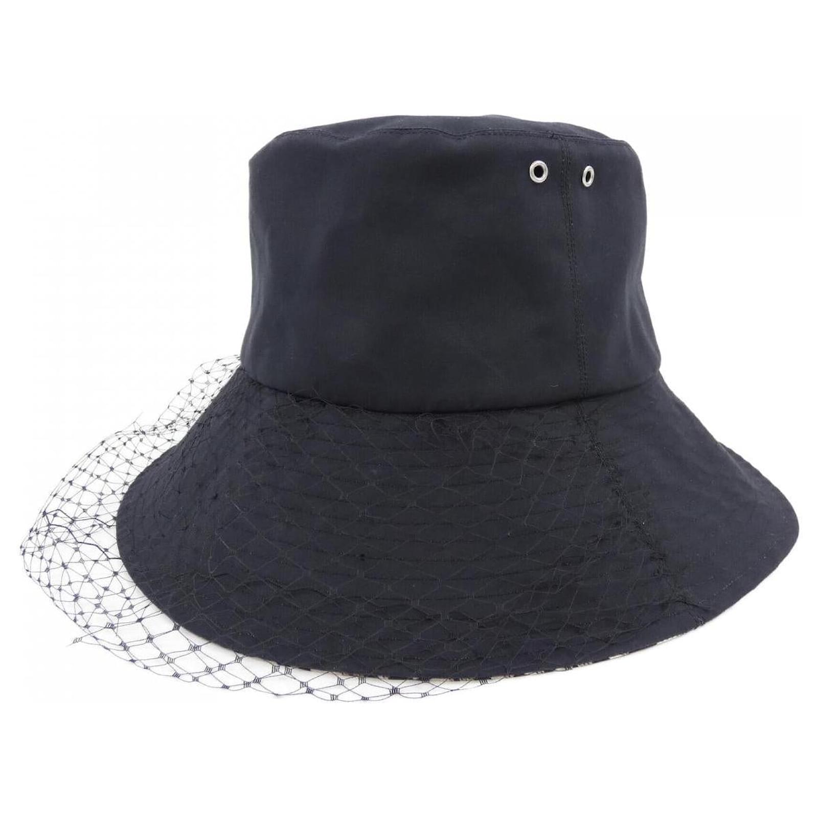 DIOR Teddy-D ボブハットブラック Christian Dior TEDDY-D Bob Hat Black ref.2789663 - Joli Closet