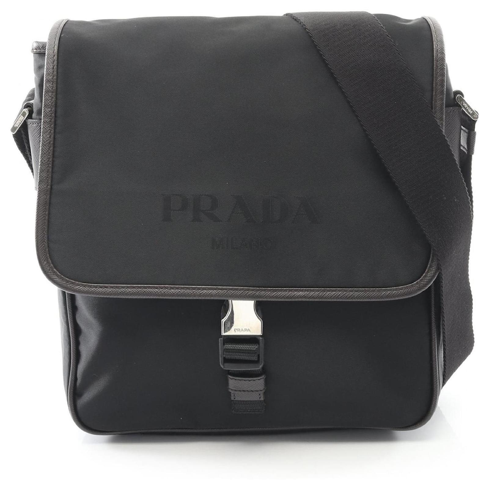Prada Nylon Black Shoulder Bags Cloth ref.2808214 - Joli Closet