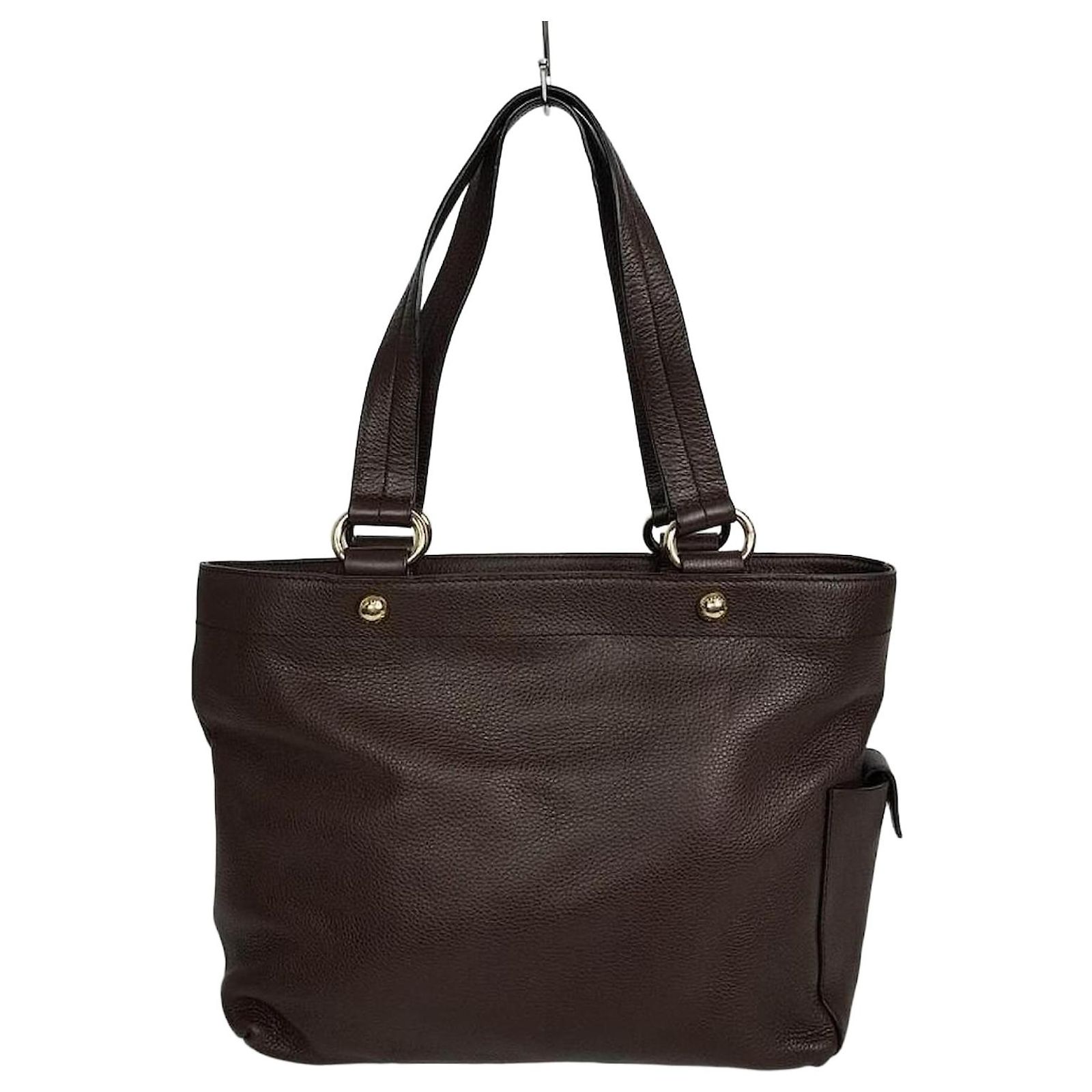 Bally Brown Leather Shoulder Bag ref.2825244 - Joli Closet