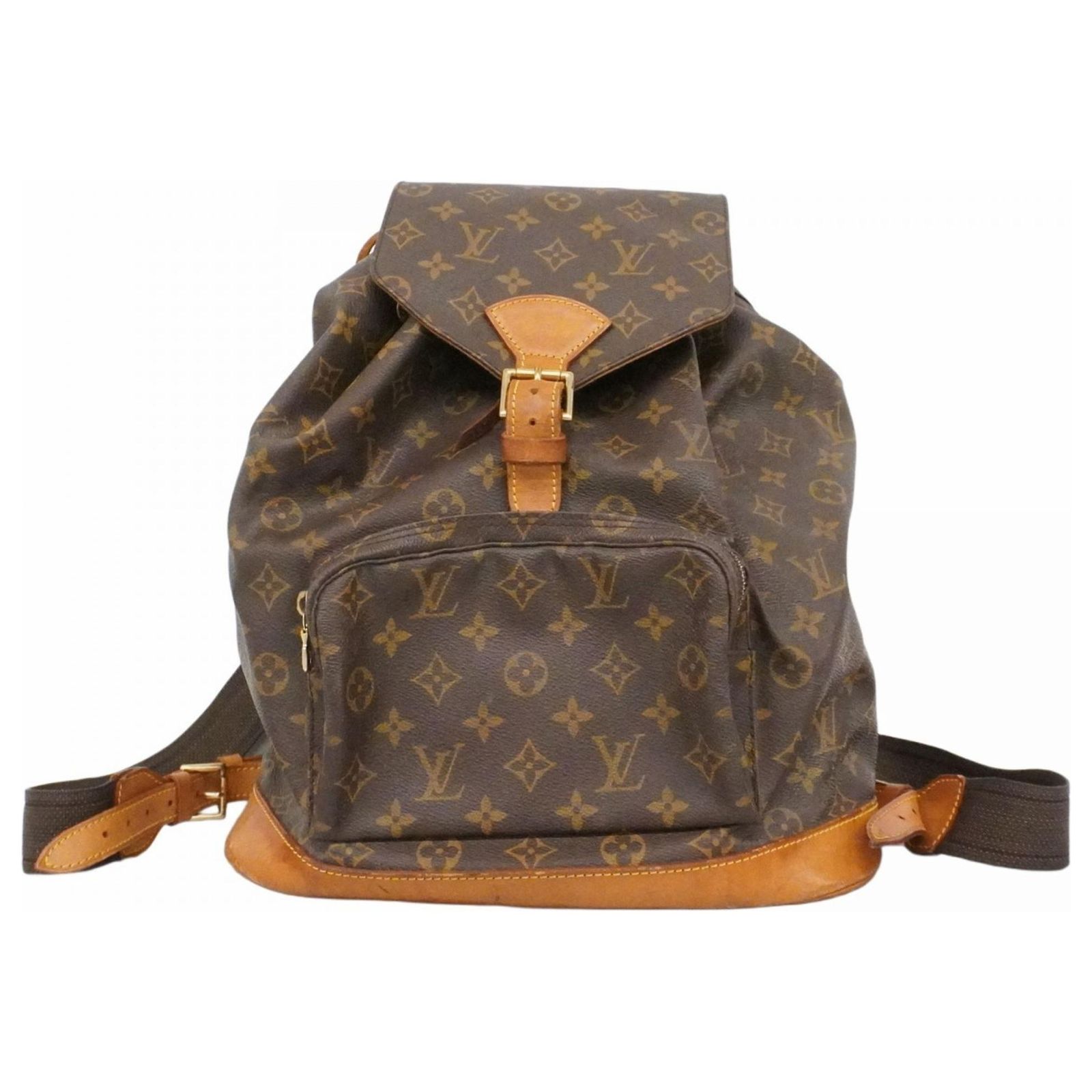 LOUIS VUITTON Monogram Montsouris GM Backpack M51135 LV Auth 138617 New Montsouris MM Backpack LV Monogram | LOUIS VUITTON ® main image 4
