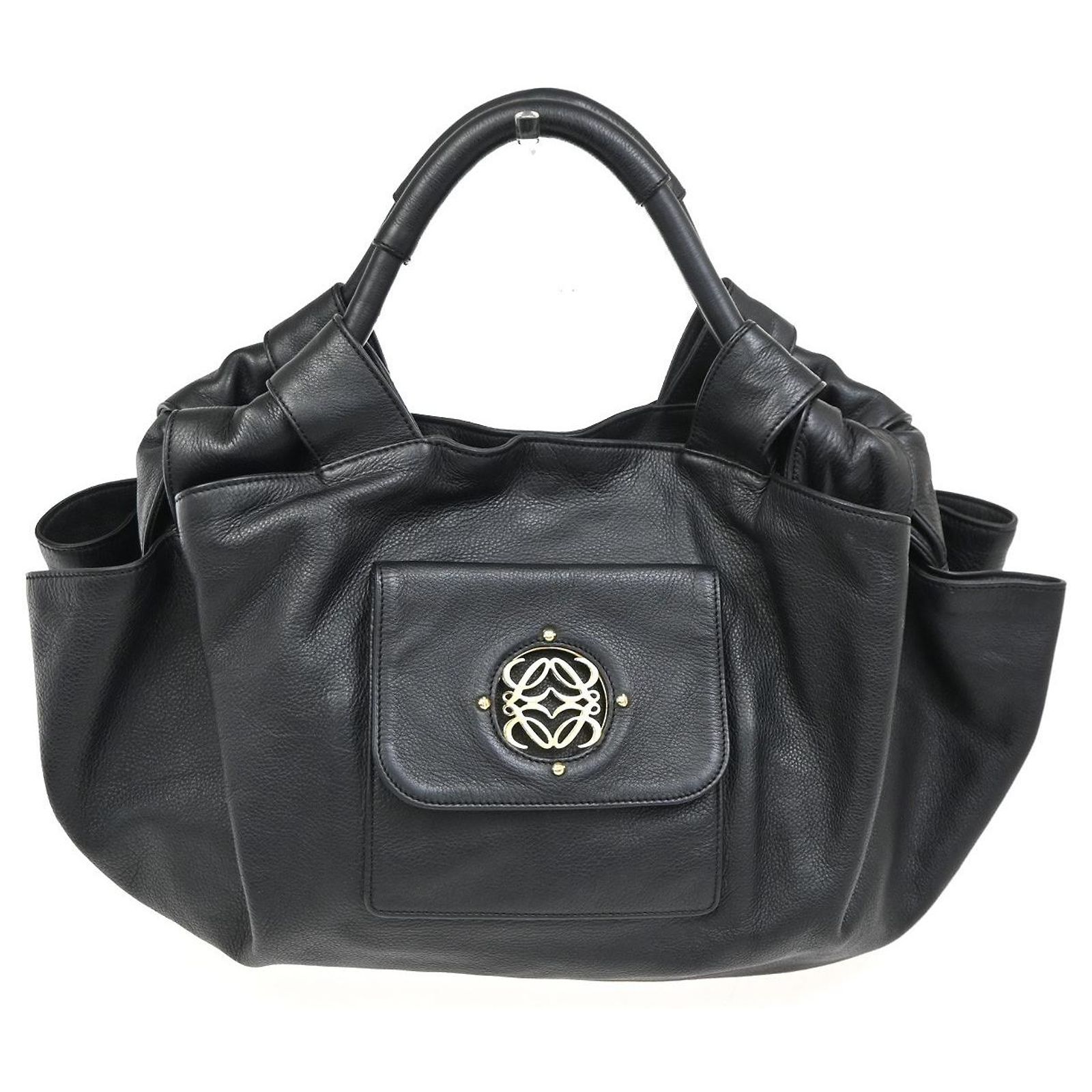 loewe-anagram-logo-nappa-aire-hand-bag-leather-black-ref-2900629-joli