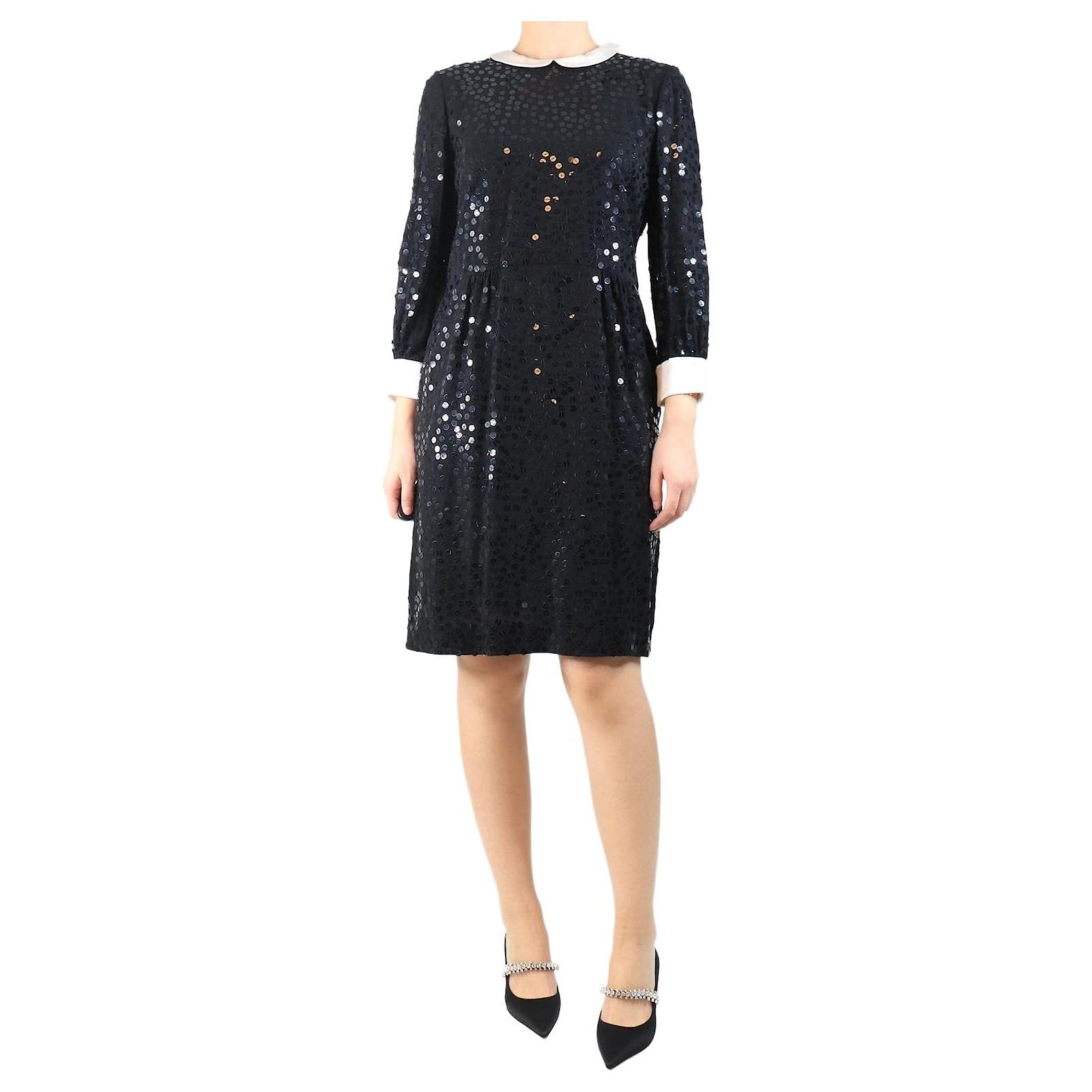 Robe Crayon Noire - Taille 12 - Style Mini - Neuf Avec étiquettes - Sans Marque