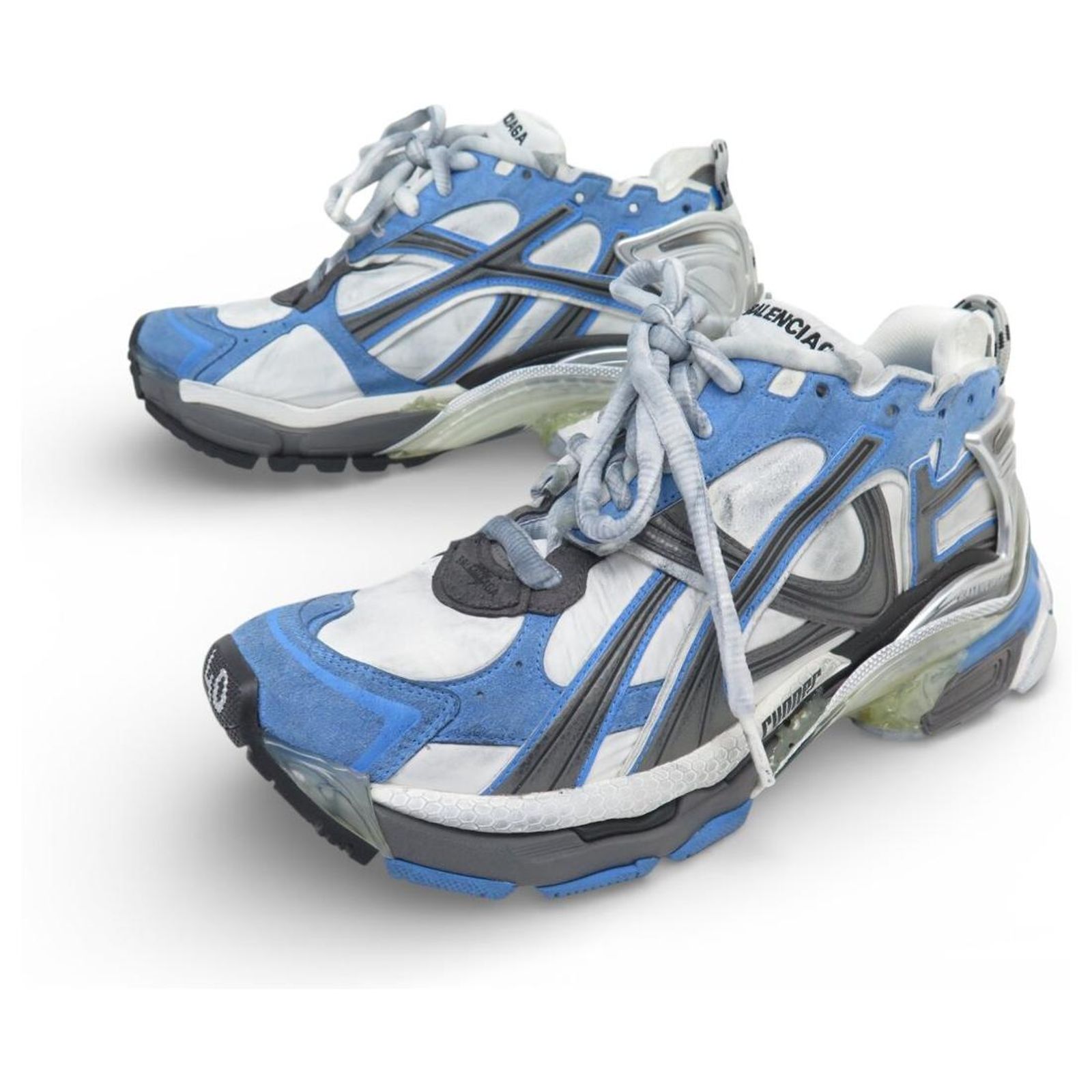NEW BALENCIAGA SNEAKERS RUNNER 772774 40 IT 41 FR BASKETS SHOES 